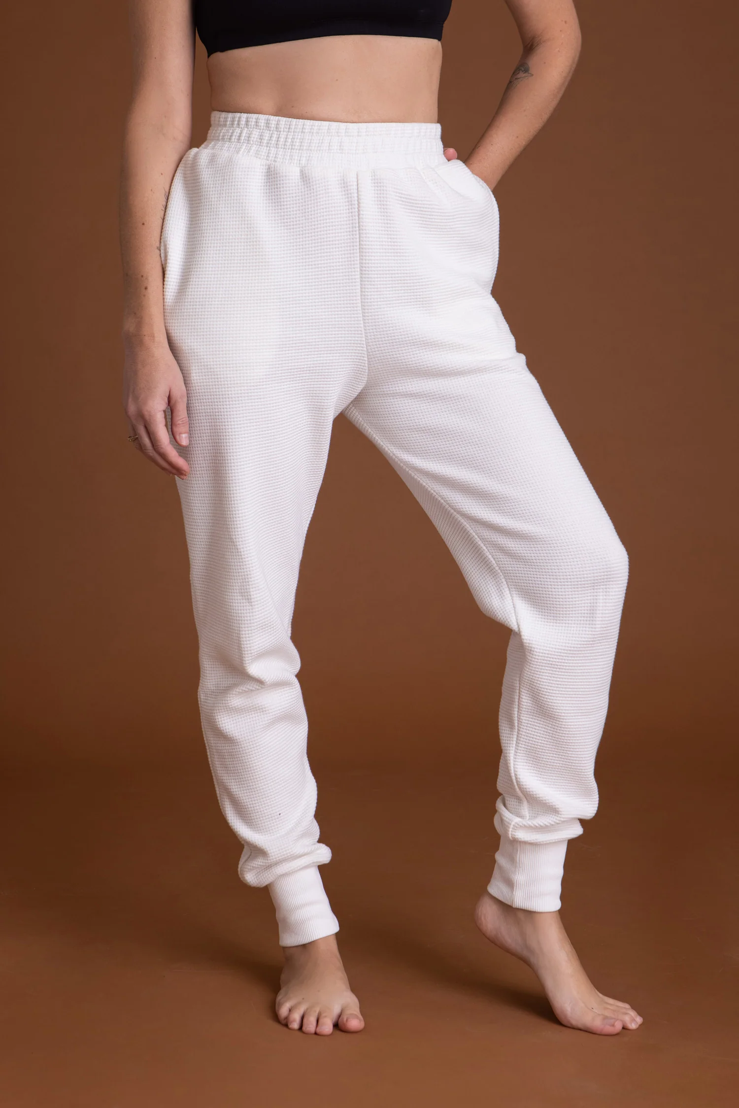 I'mPerfect Pique Sweatpants 50%off - Image 6