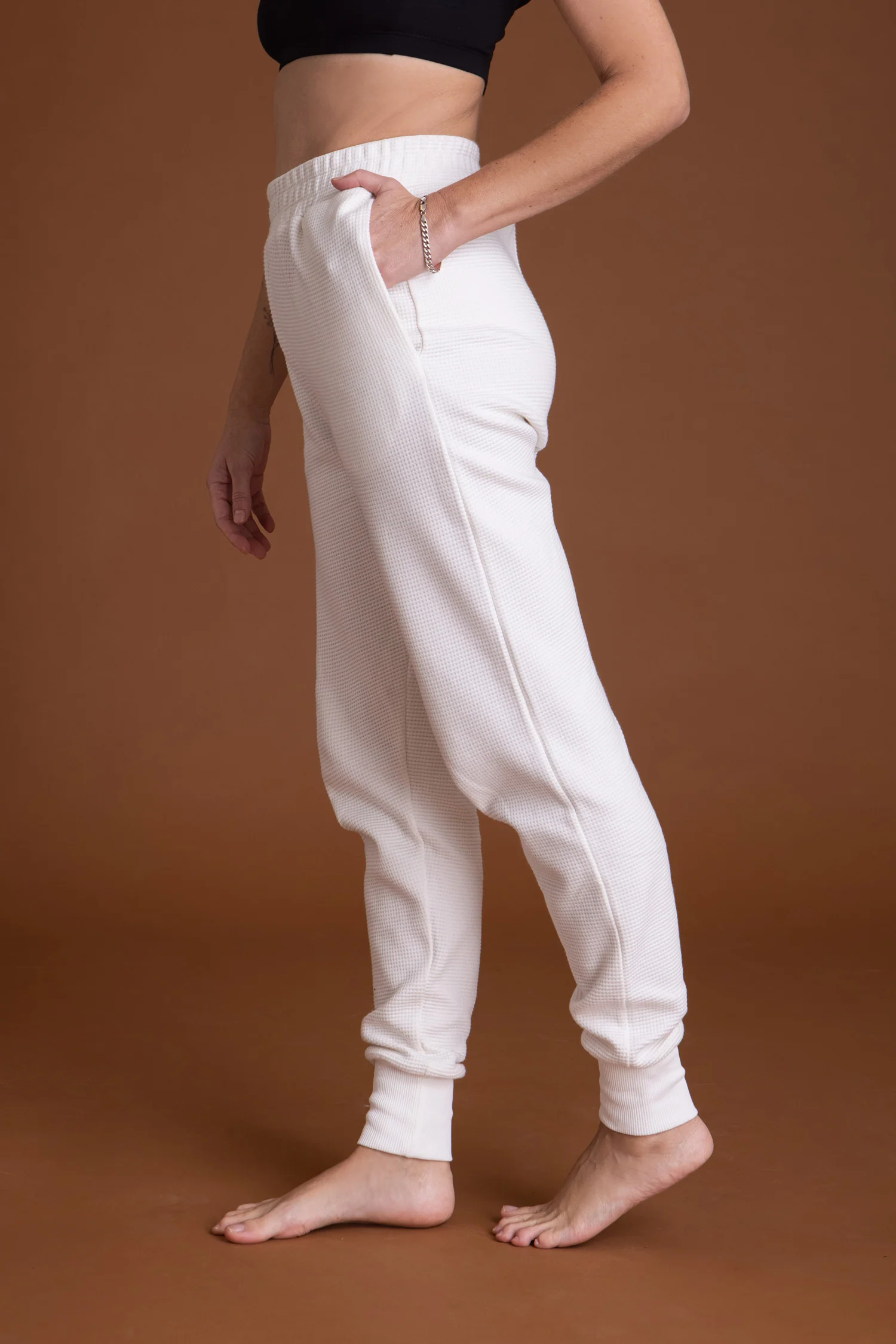 I'mPerfect Pique Sweatpants 50%off - Image 7