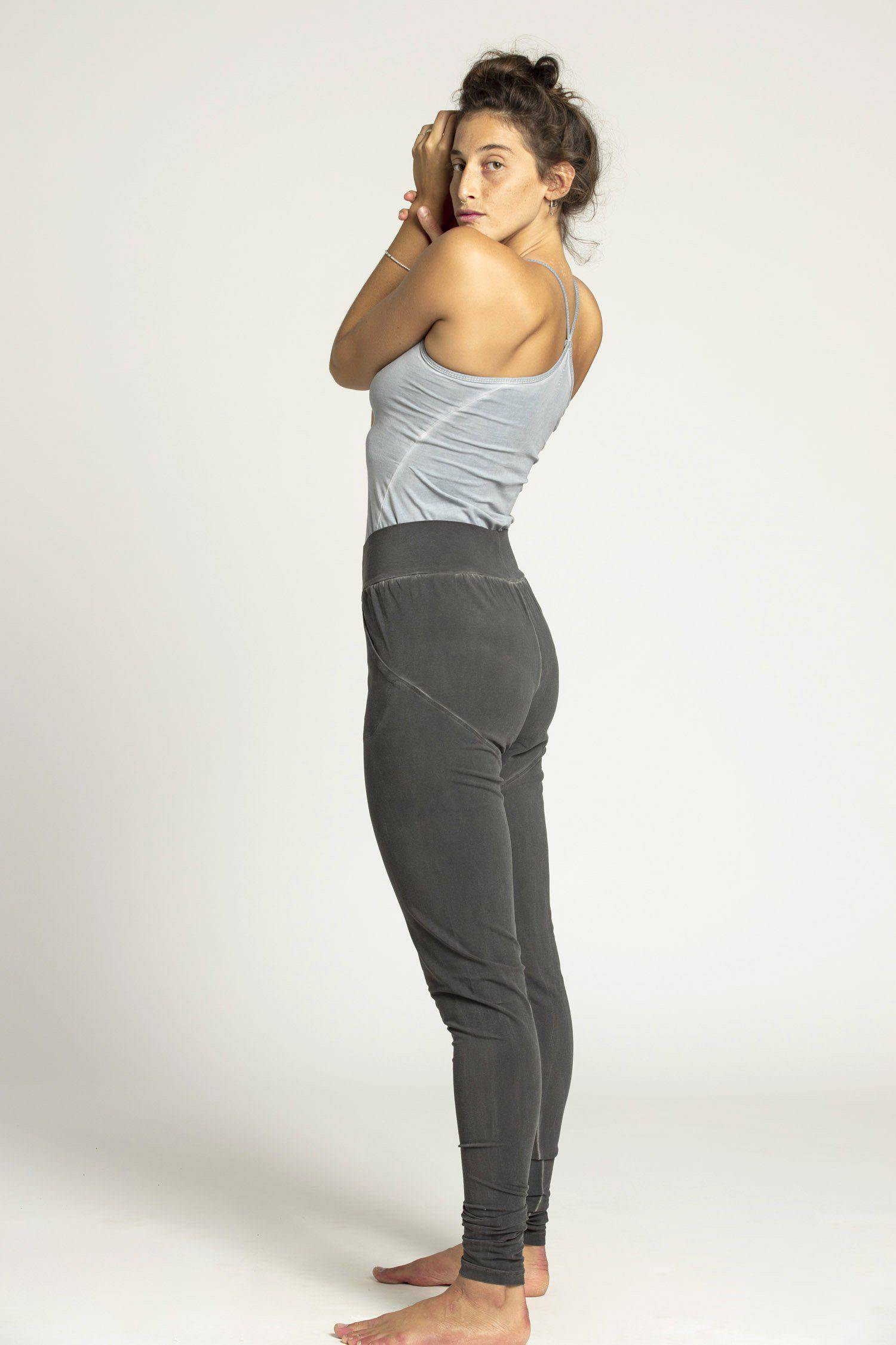 I'mPerfect Stonewash Extra Long Slouchy Pants 50%off - Image 13