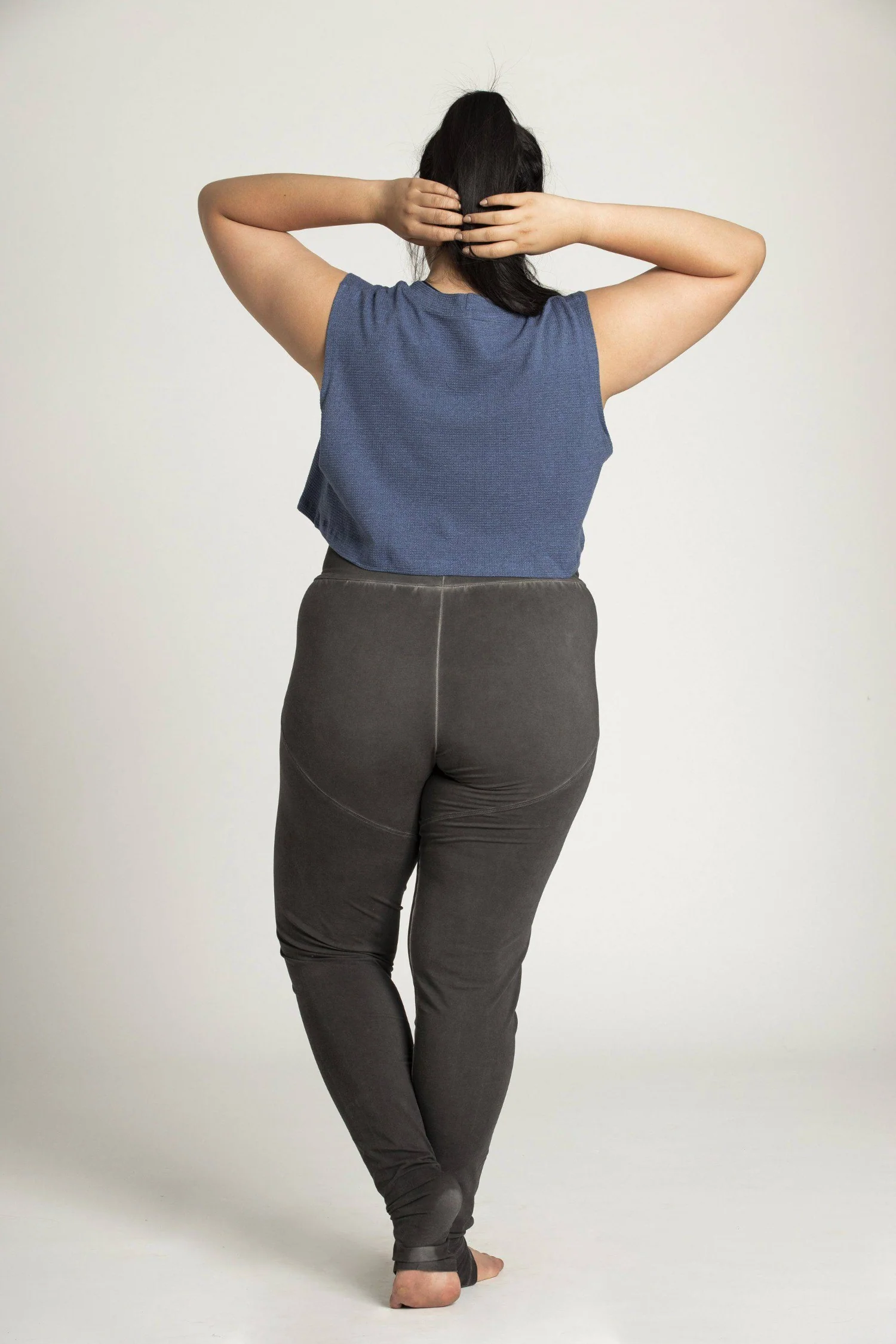 I'mPerfect Stonewash Extra Long Slouchy Pants 50%off - Image 17