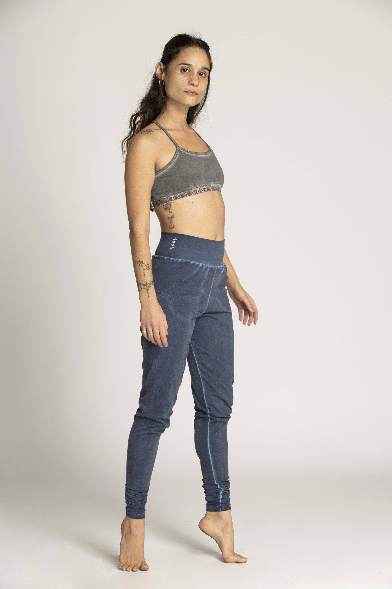 I'mPerfect Stonewash Extra Long Slouchy Pants 50%off - Image 19