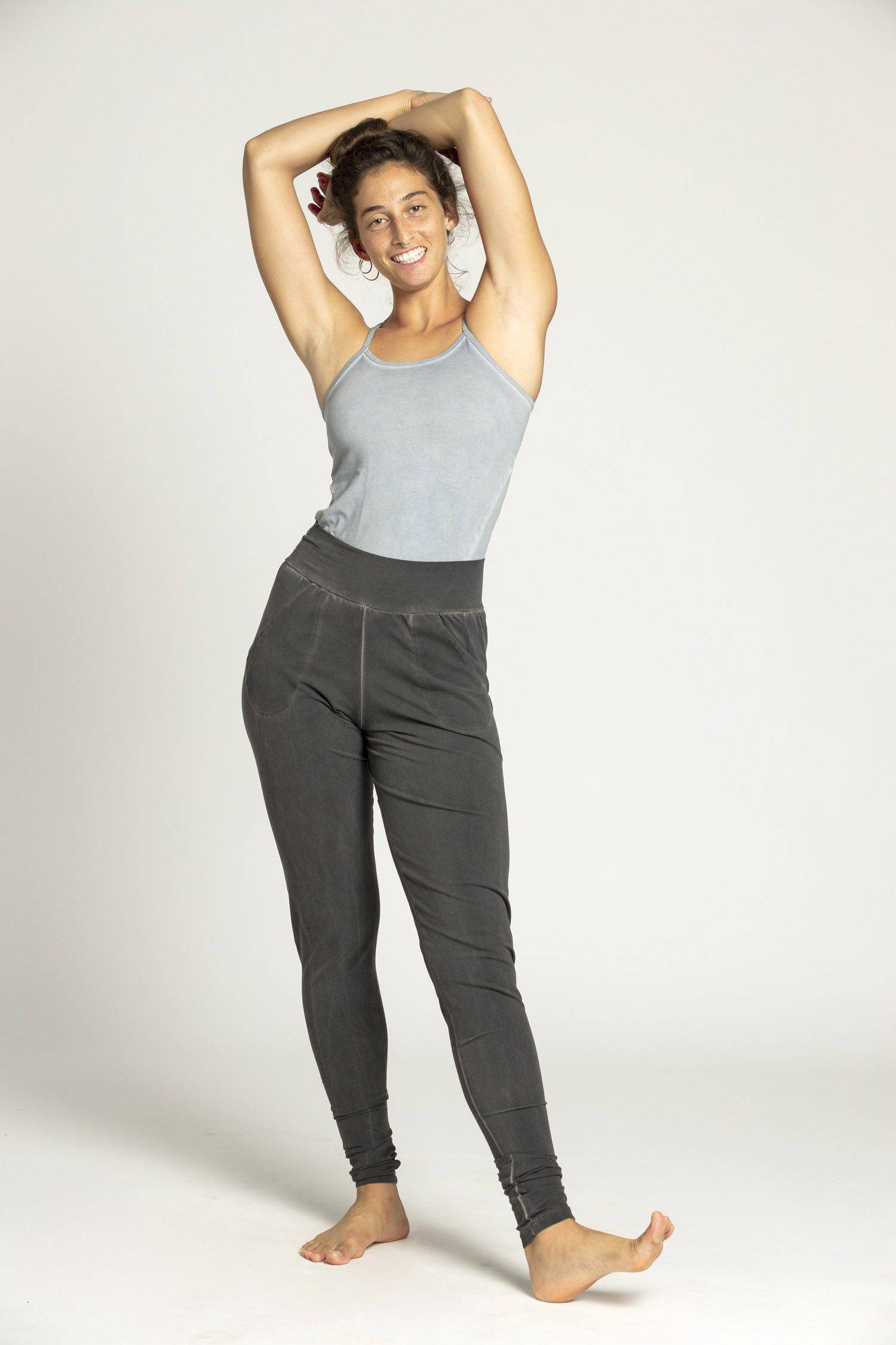 I'mPerfect Stonewash Extra Long Slouchy Pants 50%off - Image 9