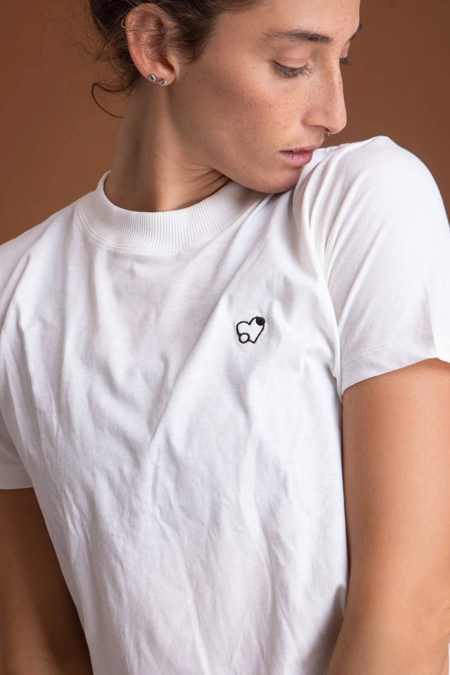 I'mPerfect 100% Cotton Crew Neck T-Shirt 50%off - Image 4