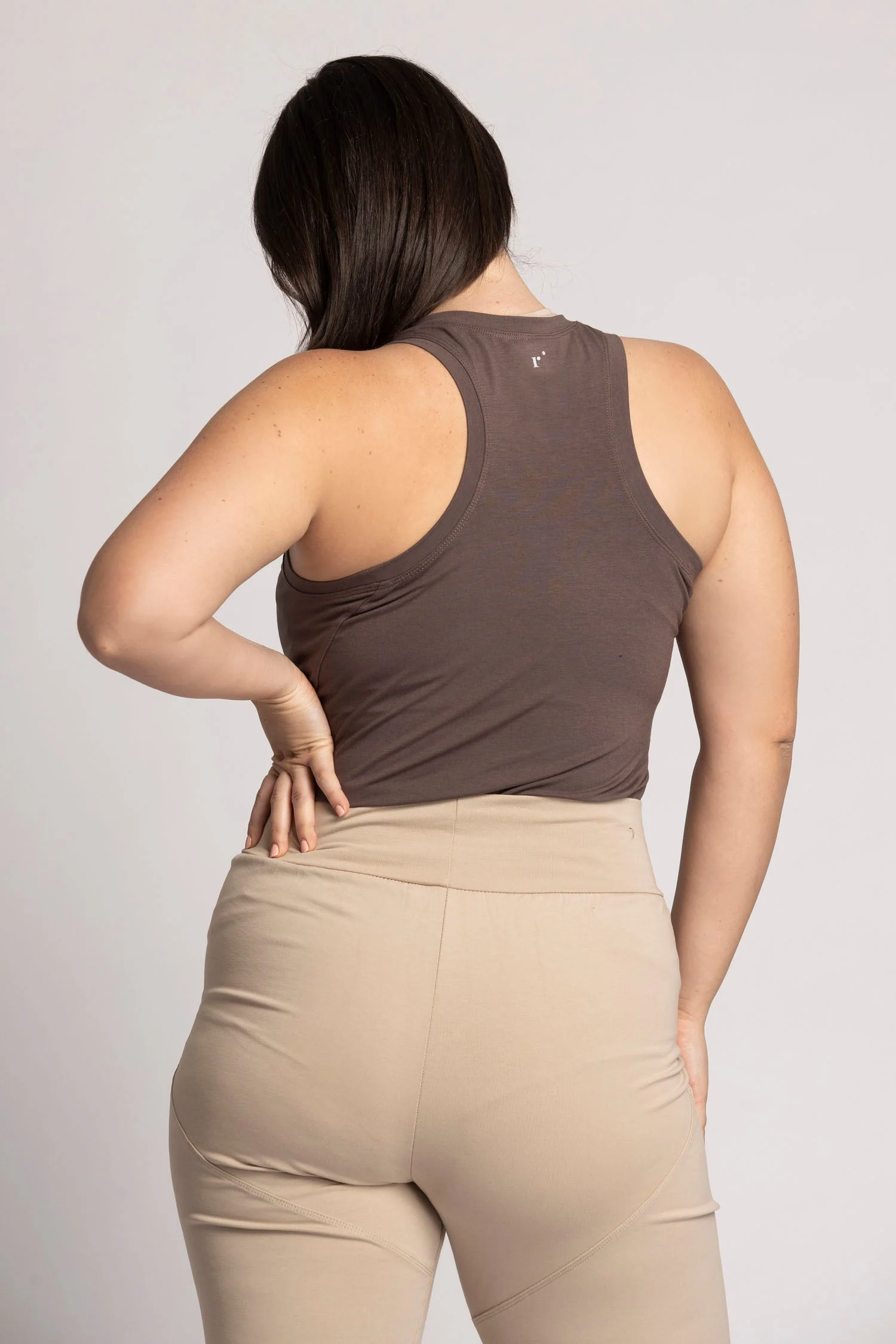 I'mPerfect Soft Modal Racer Tank Top 50%off - Image 16