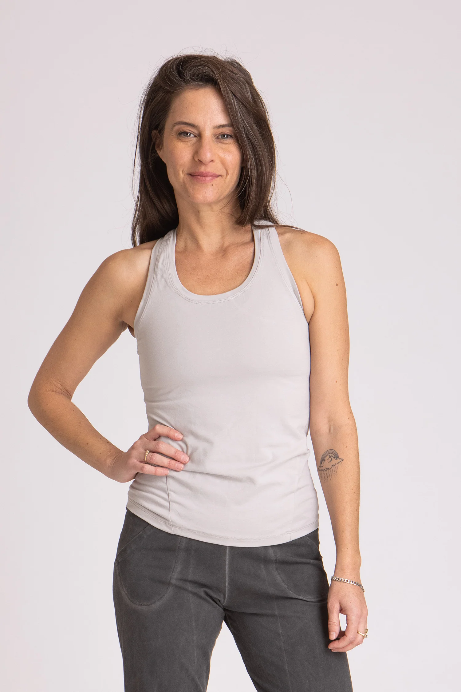 I'mPerfect Soft Modal Racer Tank Top 50%off - Image 6