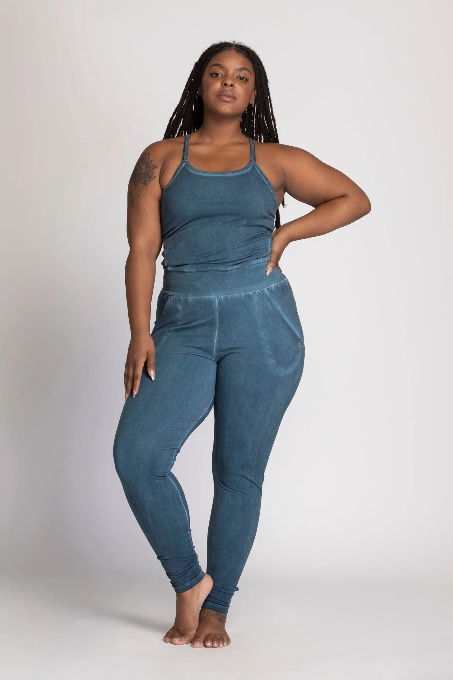 I'mPerfect Soft Stonewash Long Jumpsuit 50%off - Image 2