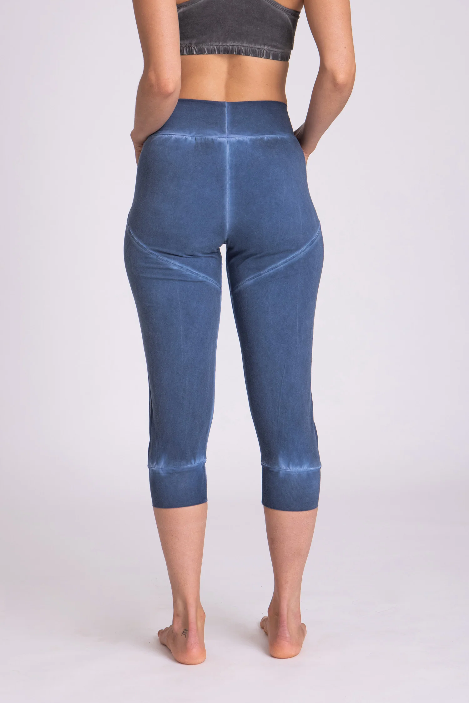 I'mPerfect Stonewash Slouchy Capri Pants 50%off - Image 10