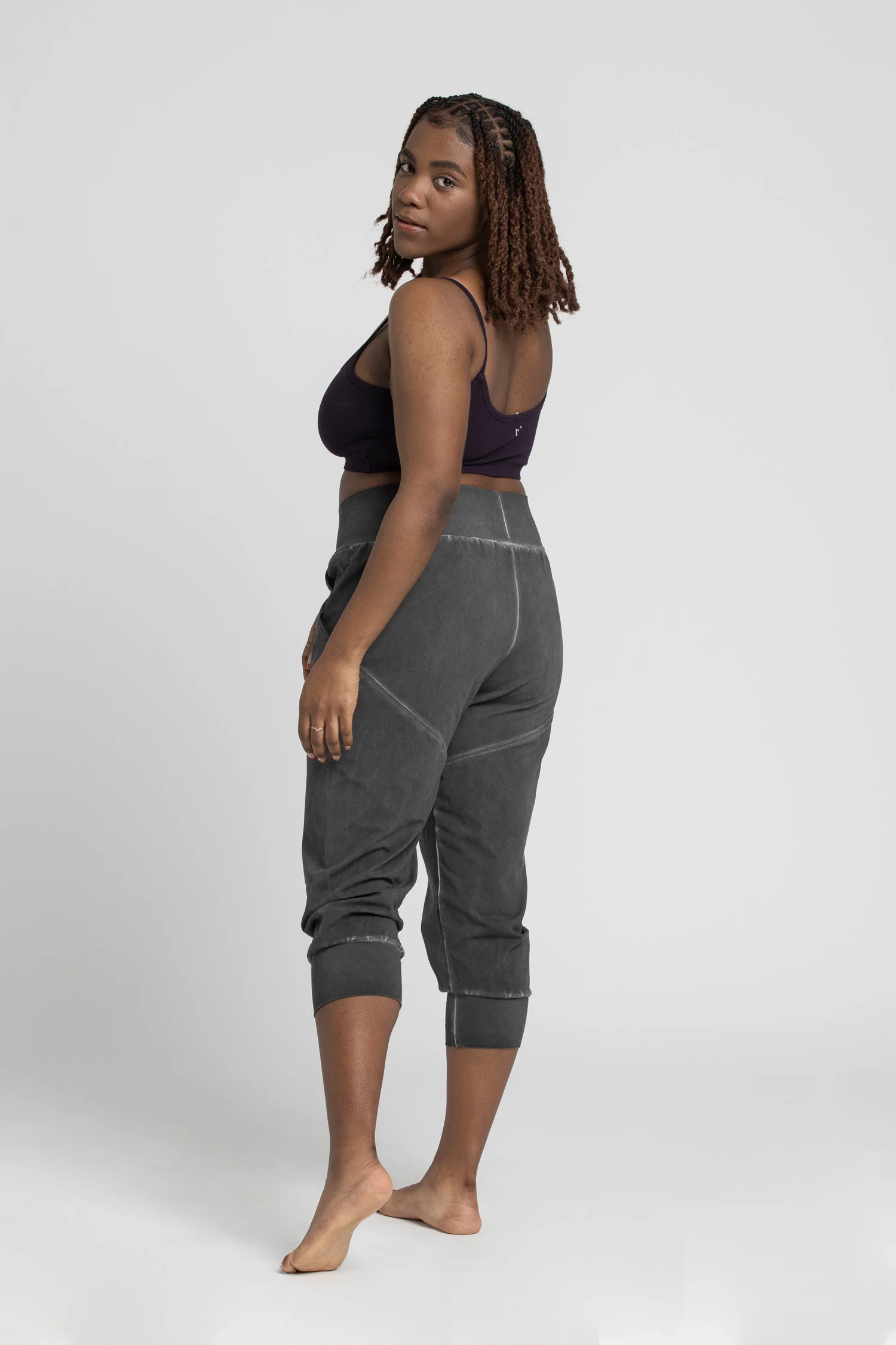 I'mPerfect Stonewash Slouchy Capri Pants 50%off - Image 7