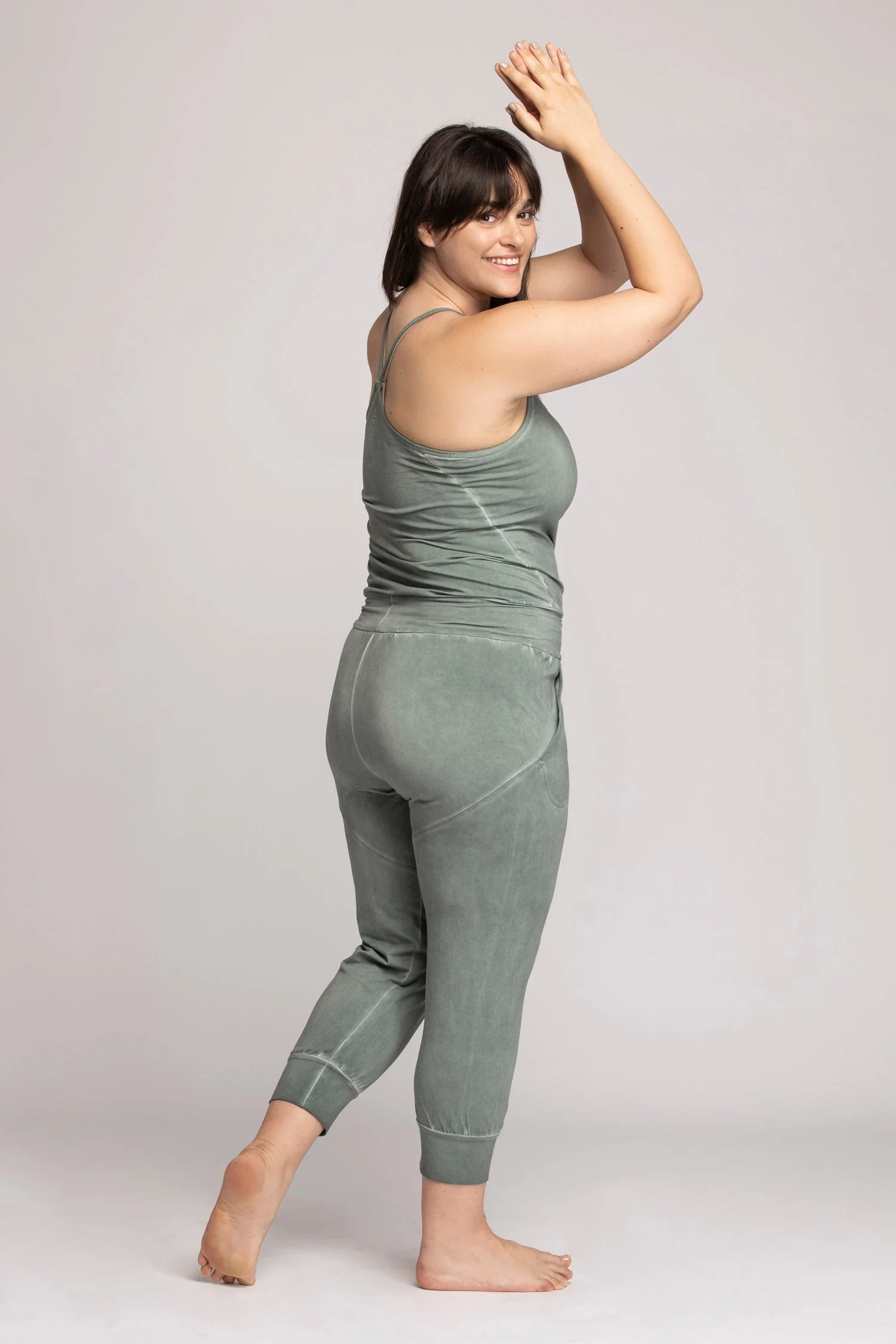 I'mPerfect Stonewash Yoga Jumpsuit 50%off - Image 14
