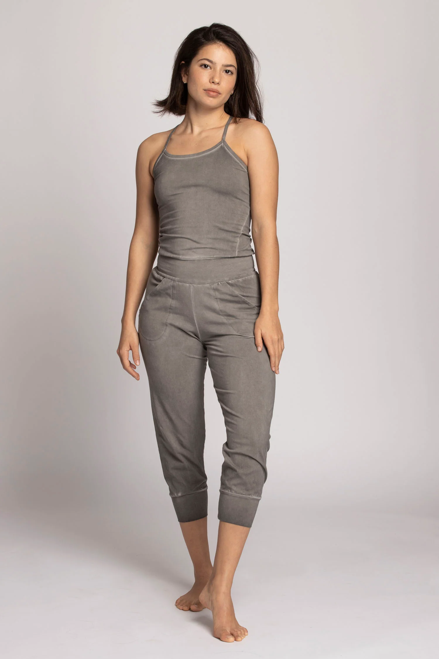 I'mPerfect Stonewash Yoga Jumpsuit 50%off - Image 15