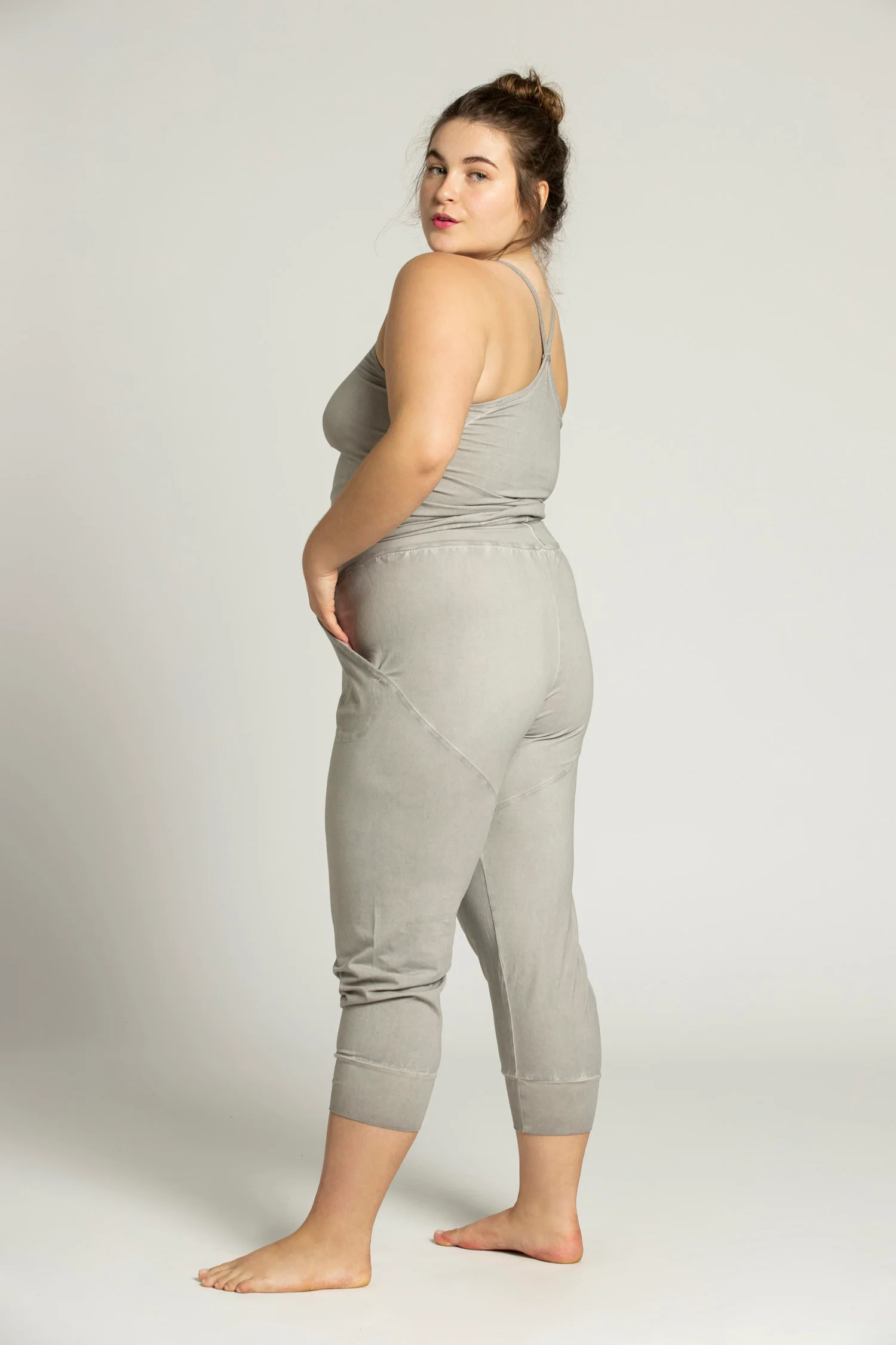 I'mPerfect Stonewash Yoga Jumpsuit 50%off - Image 16
