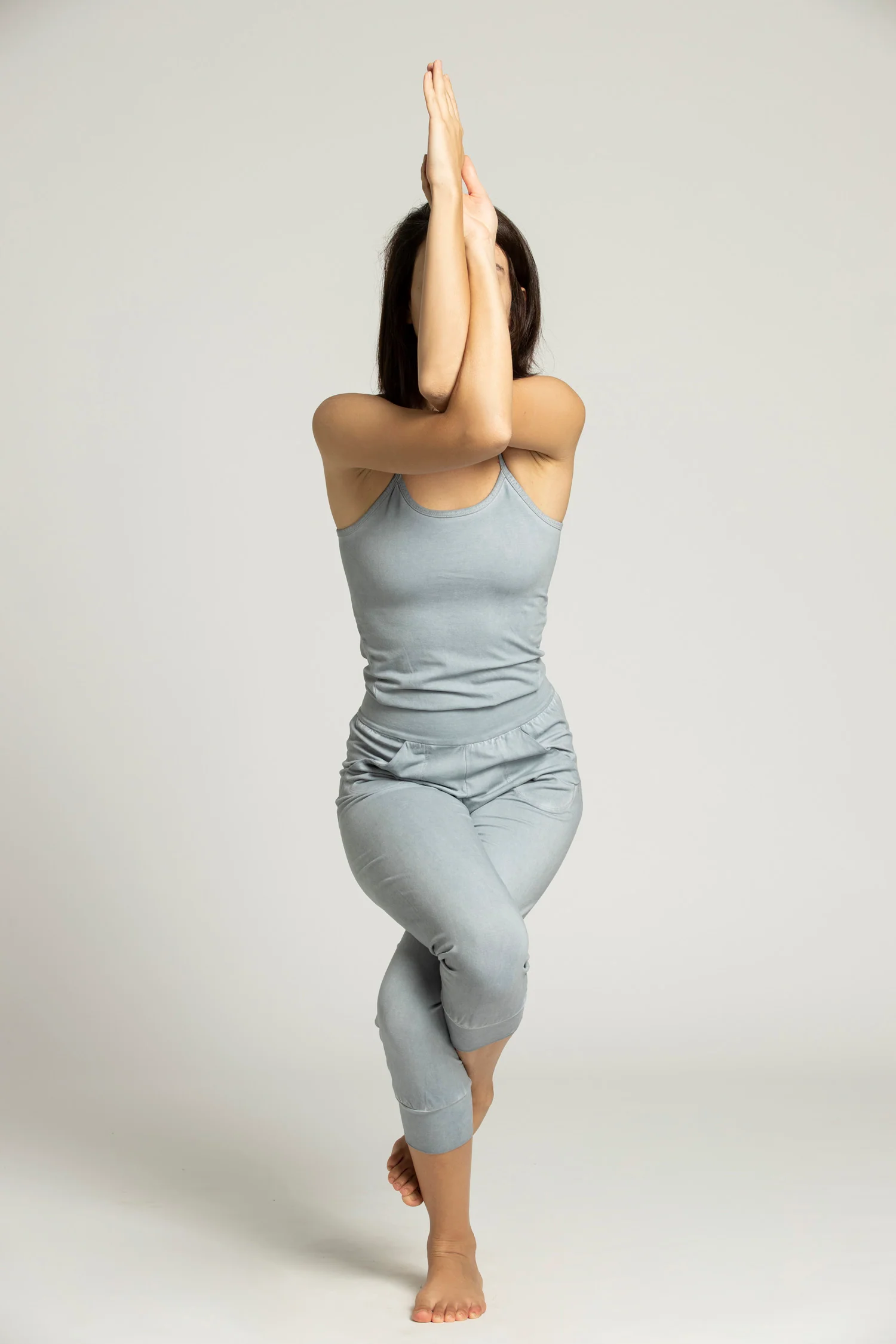 I'mPerfect Stonewash Yoga Jumpsuit 50%off - Image 4