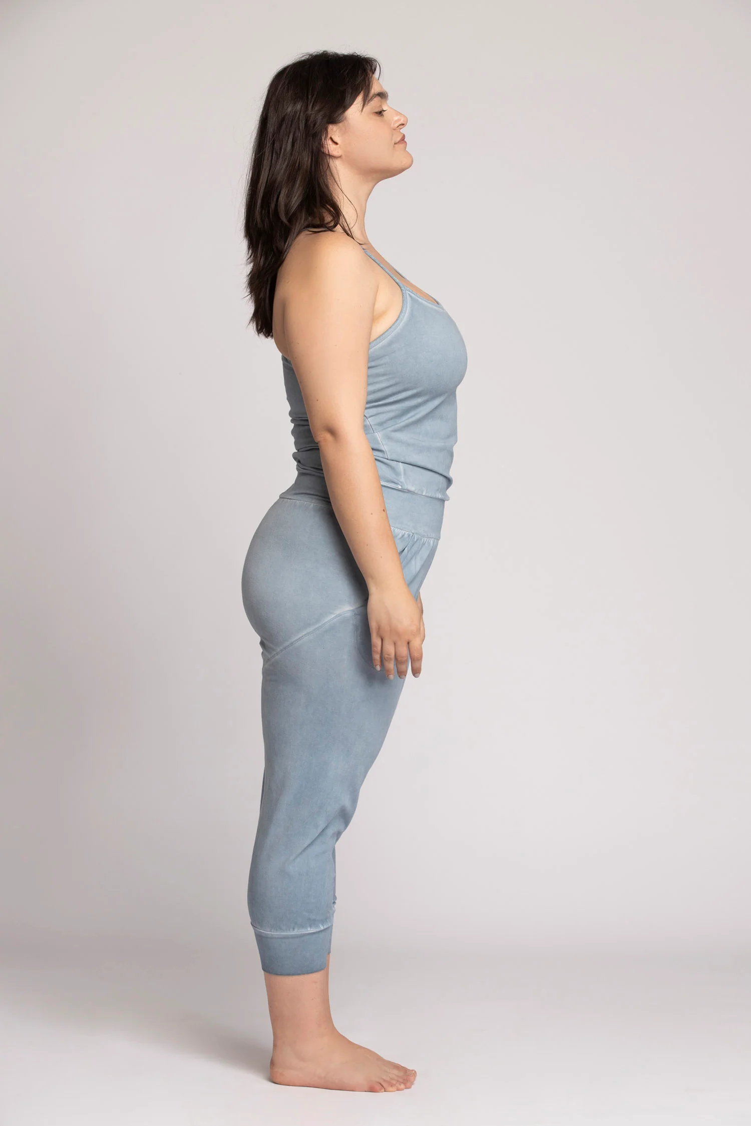I'mPerfect Stonewash Yoga Jumpsuit 50%off - Image 7