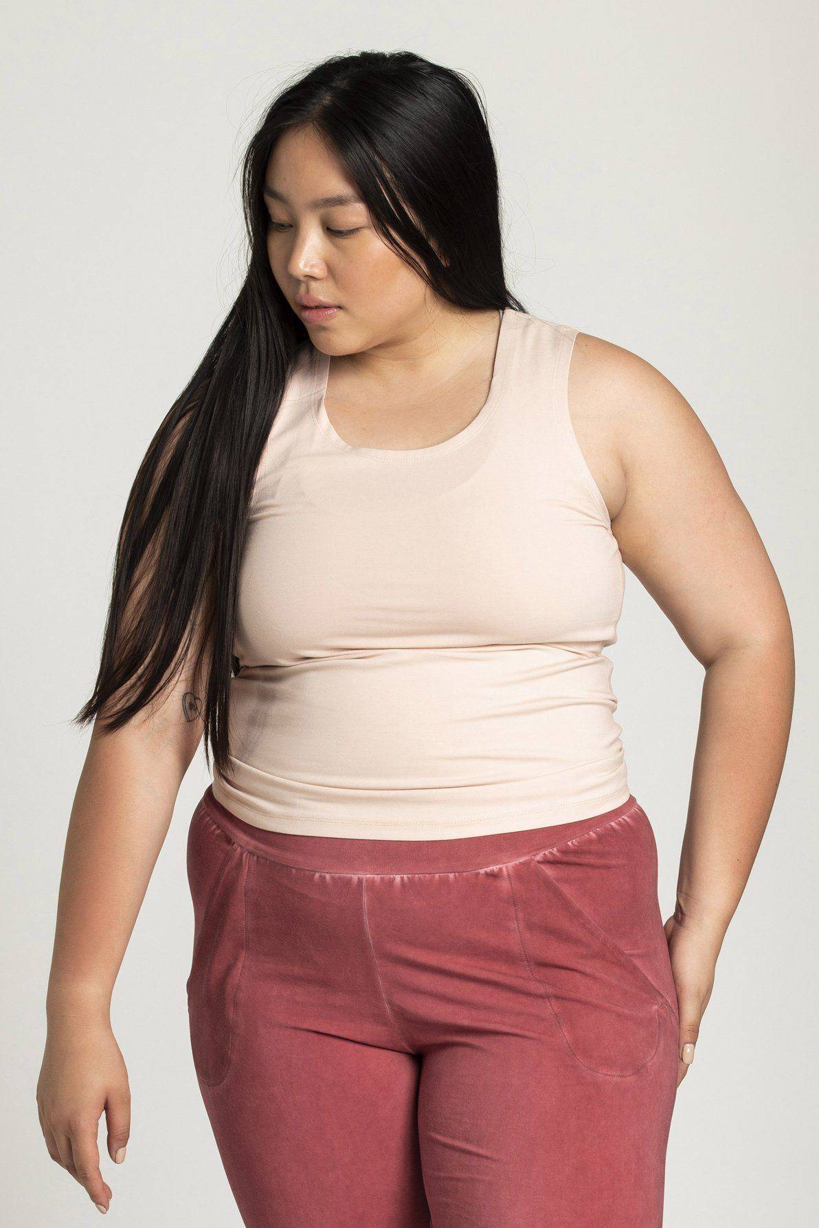 Half Moon Open Back Tank Top - Image 2