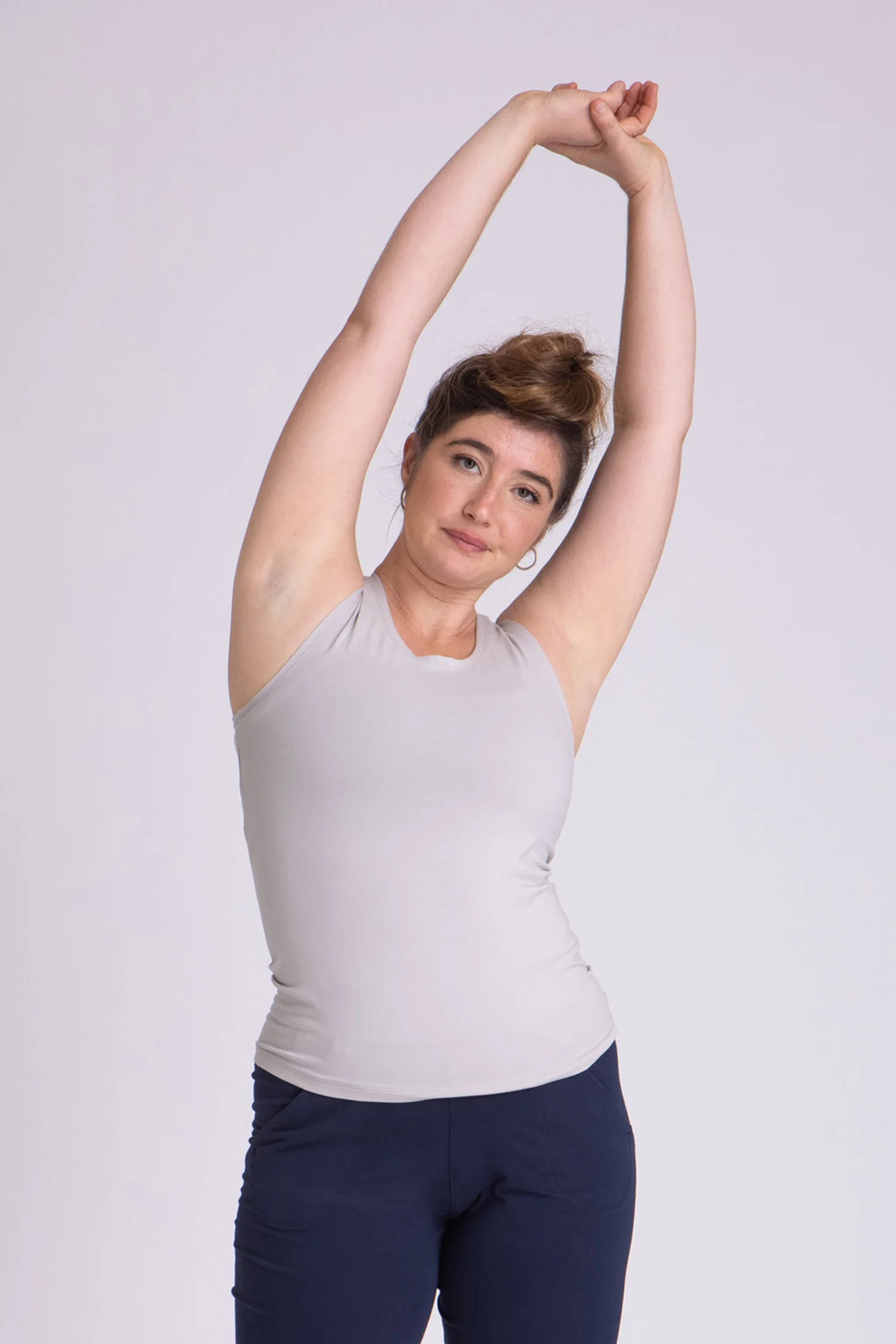 Half Moon Open Back Tank Top - Image 3