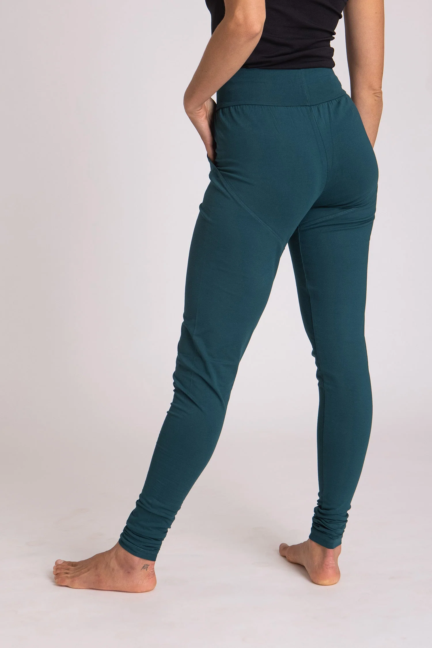 I'mPerfect Organic Cotton Extra Long Slouchy Pants 50%off - Image 7