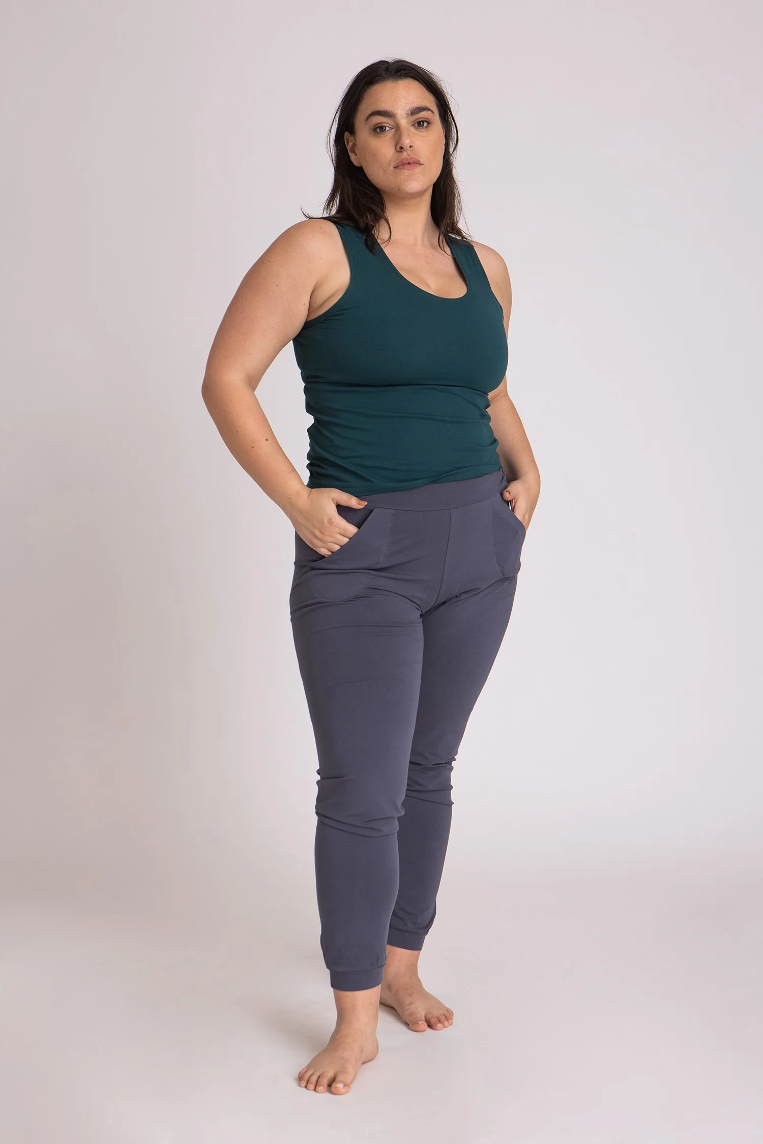 I'mPerfect Organic Cotton Unisex Slouchy Pants 50%off - Image 9