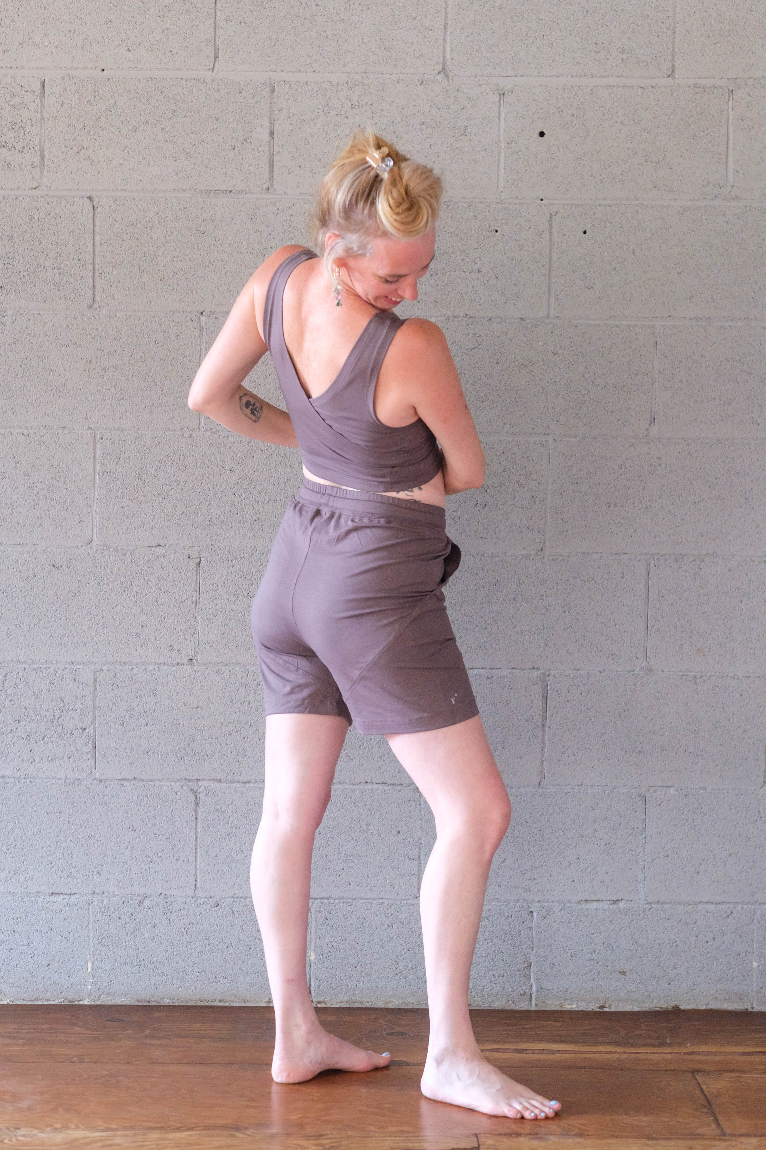 I'mPerfect Soft Modal Lounge Shorts 50%off - Image 4