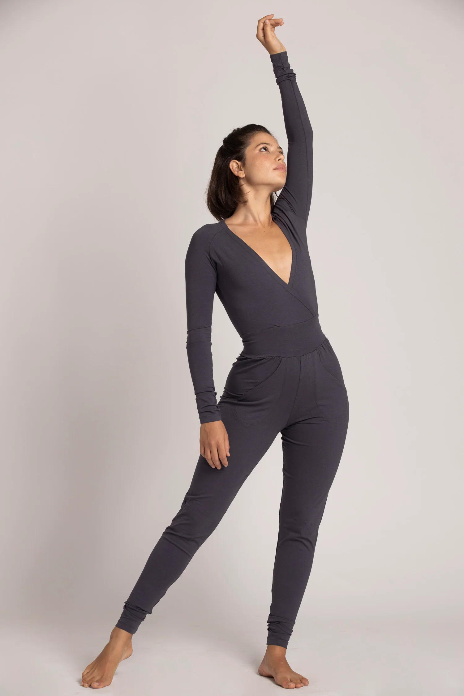 Long Sleeve Yoga Jumpsuit - Image 5