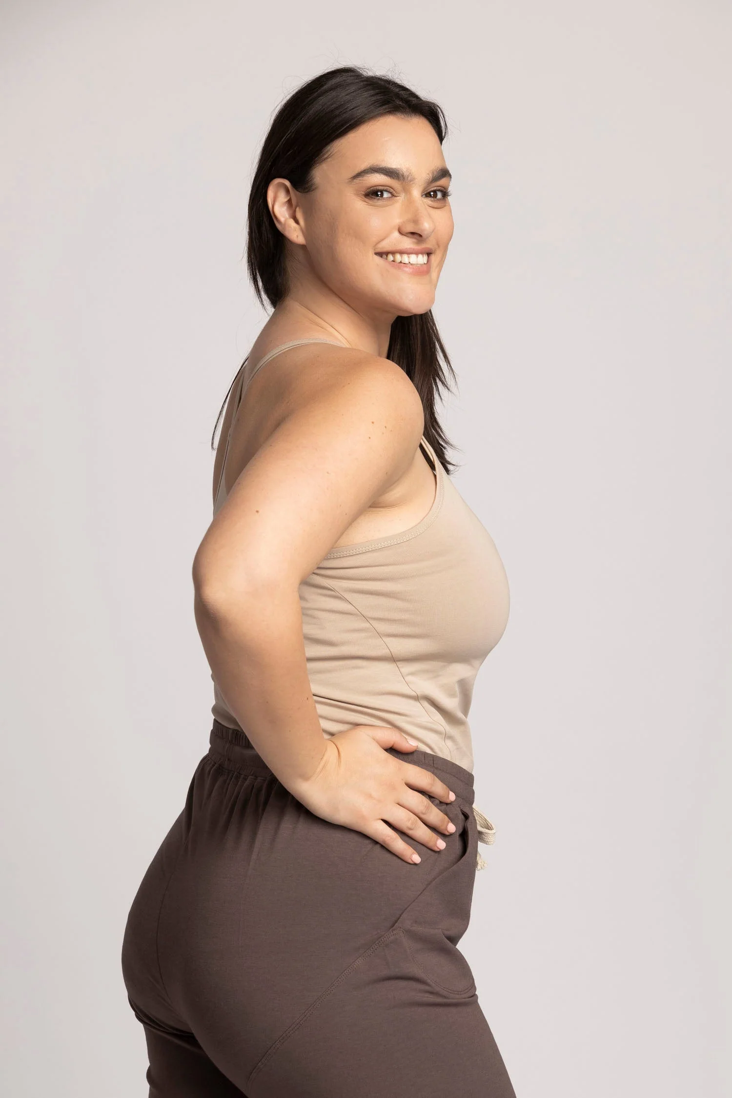 Organic Cotton Criss Cross Tank Top - Image 5