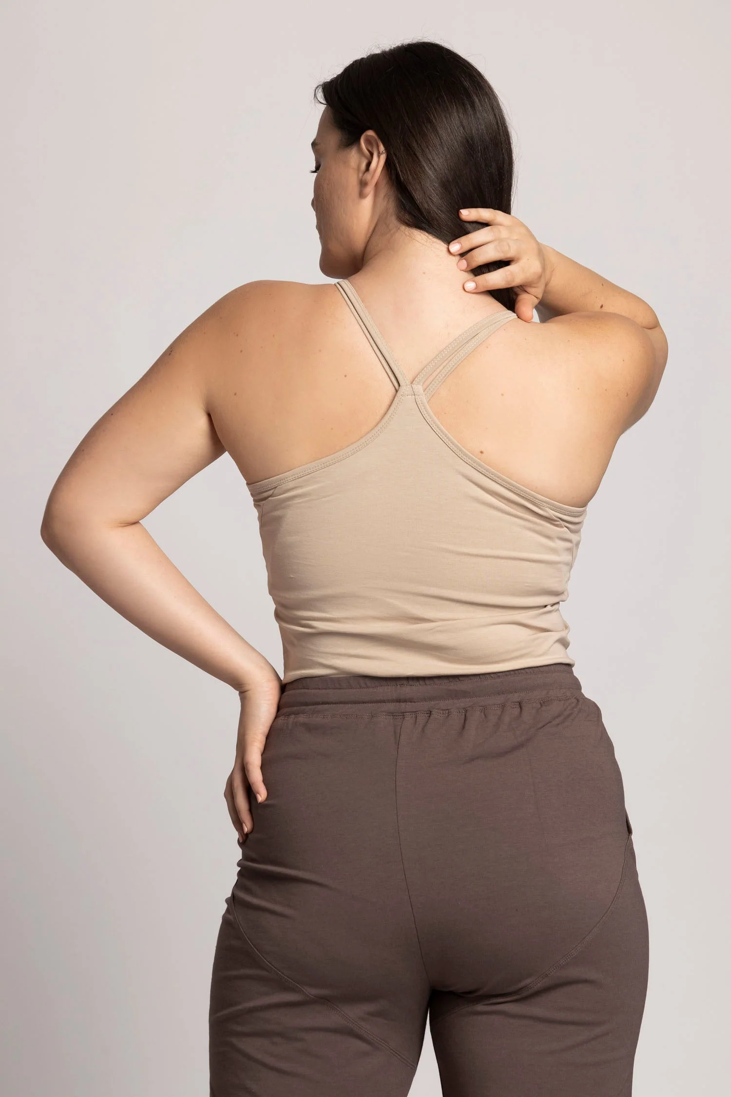 Organic Cotton Criss Cross Tank Top - Image 6