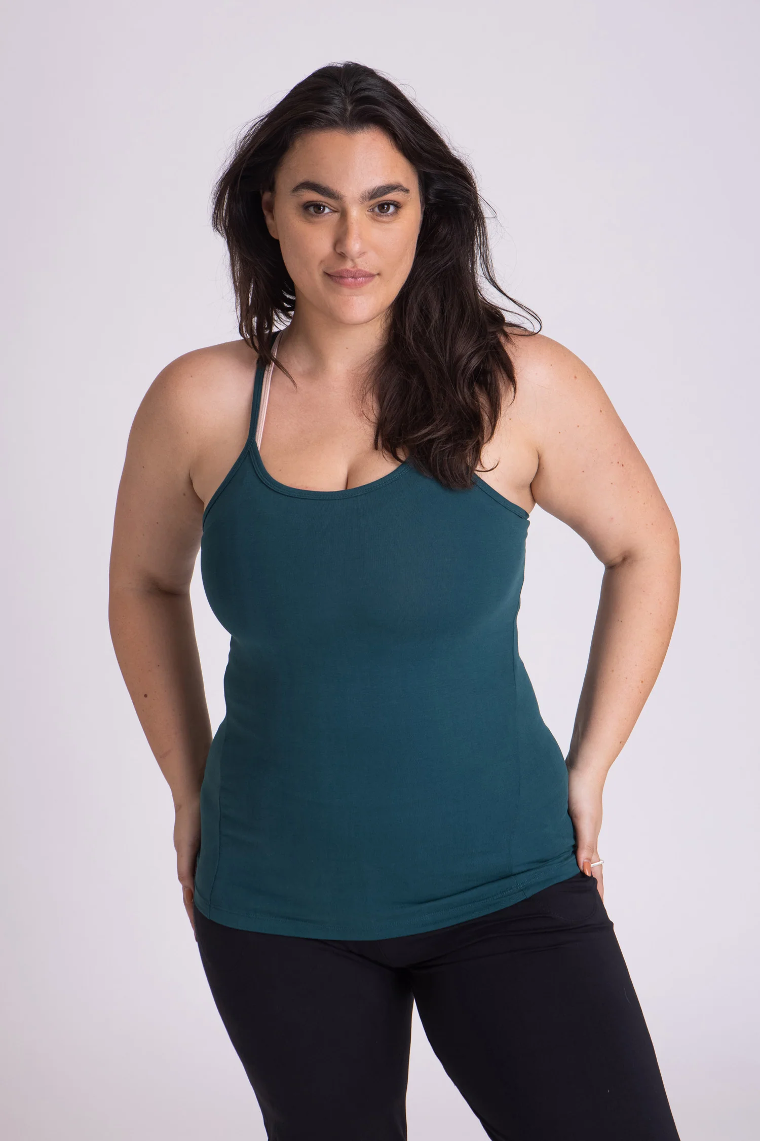 Organic Cotton Criss Cross Tank Top - Image 3