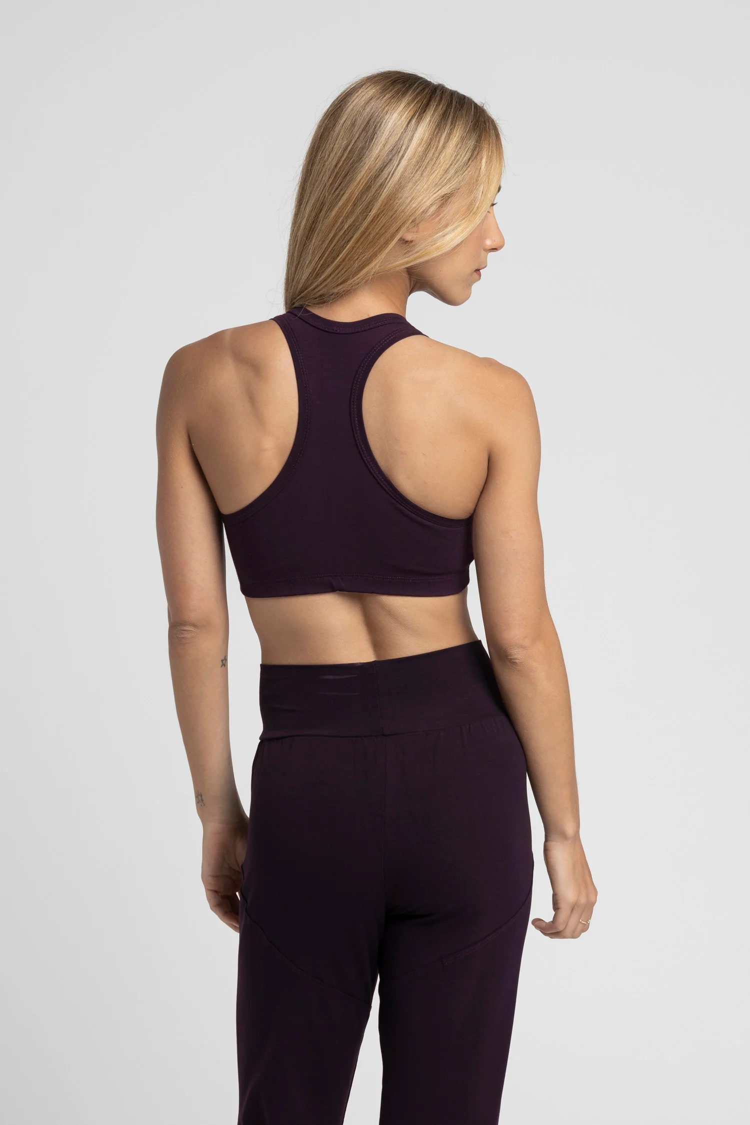 Organic Cotton Racer-Back Bra - Image 3