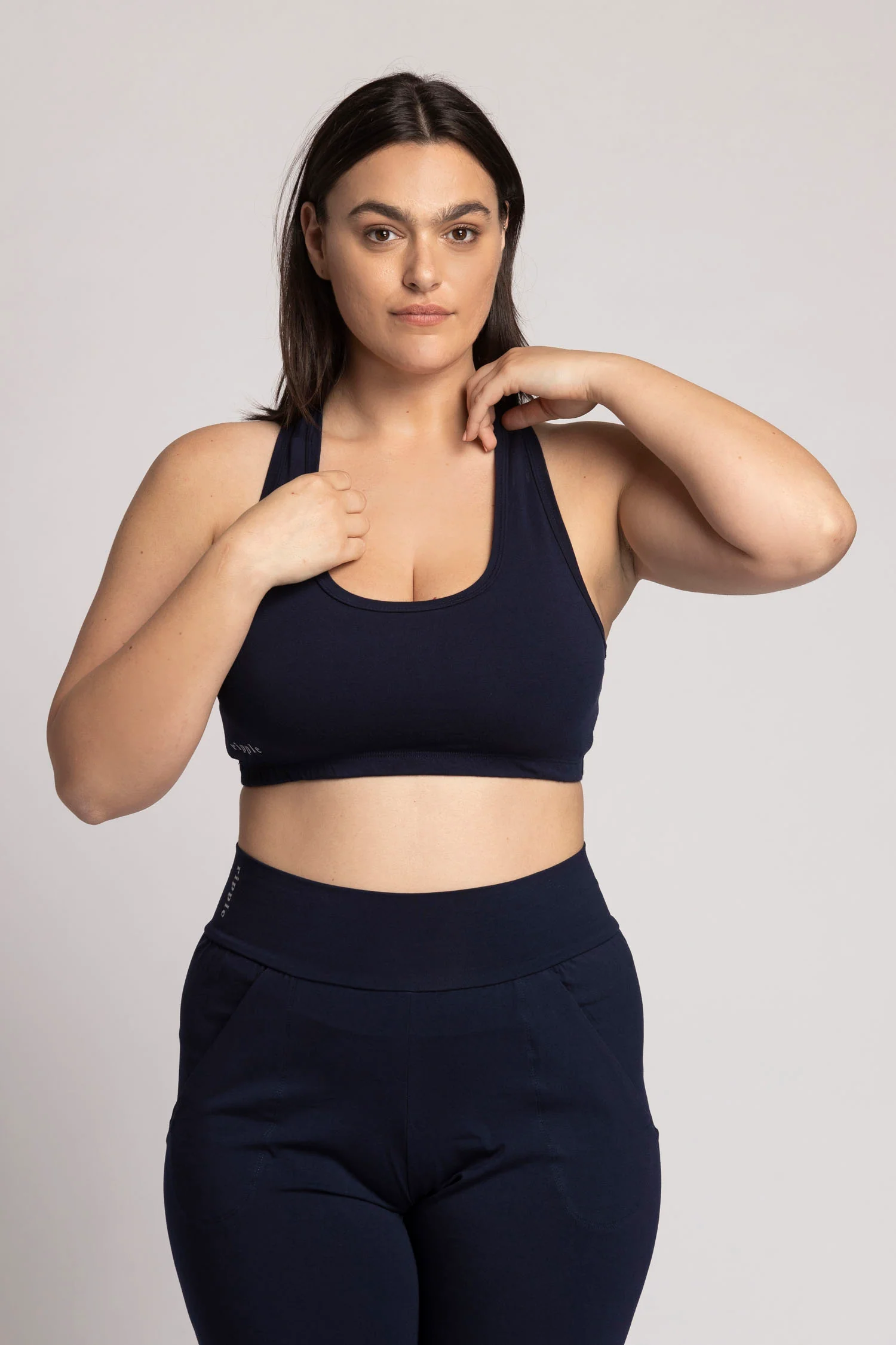 Organic Cotton Racer-Back Bra - Image 3