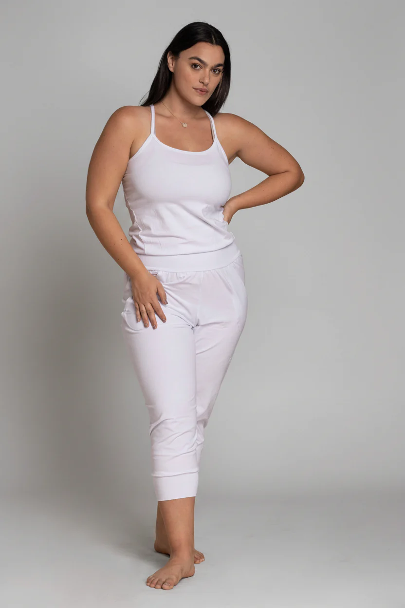 Pure White Yoga Jumpsuit - Image 6