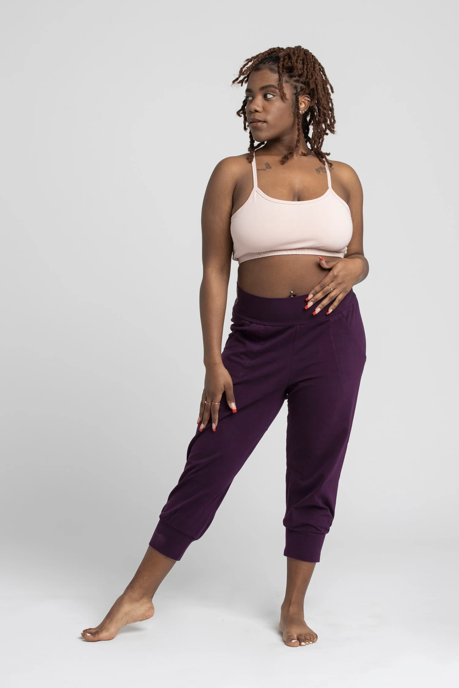 Slouchy Capri Pants - Image 4