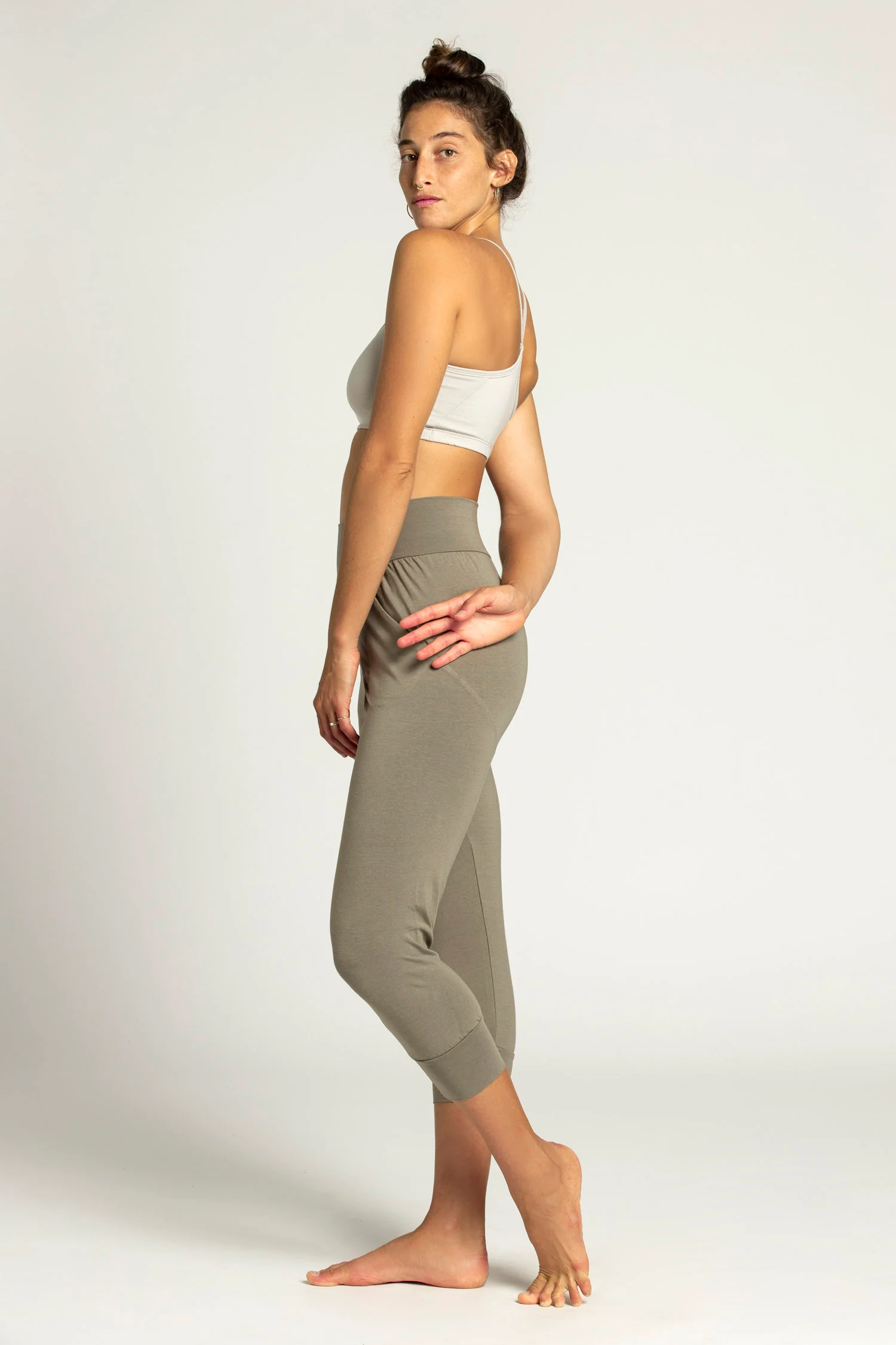 Slouchy Capri Pants - Image 3