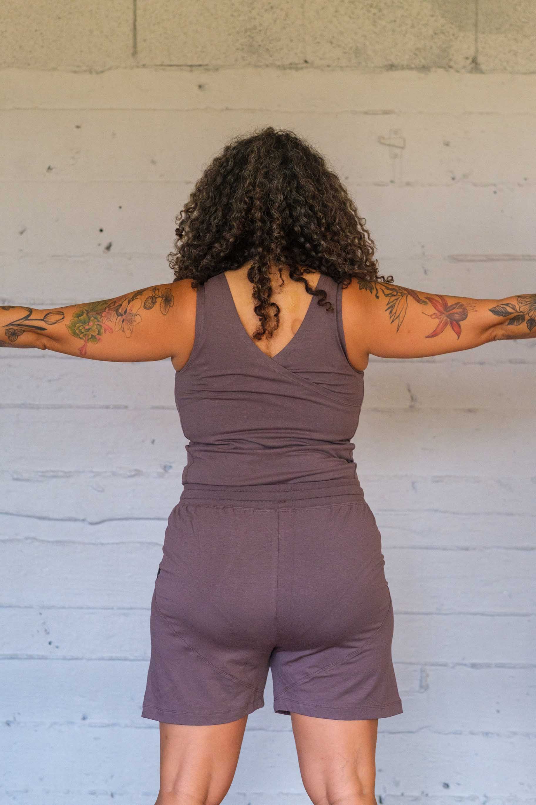 Soft Modal V Back Tank Top - Image 6