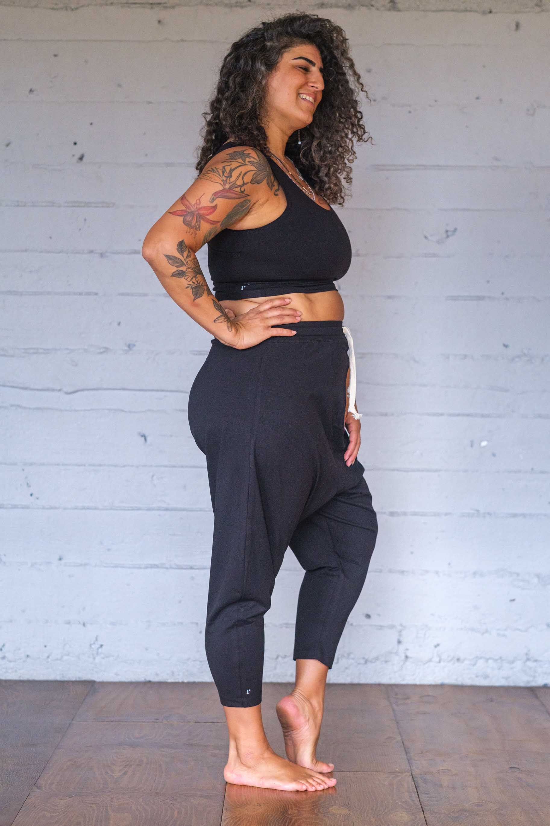 Soft Modal Harem Joggers - Image 4