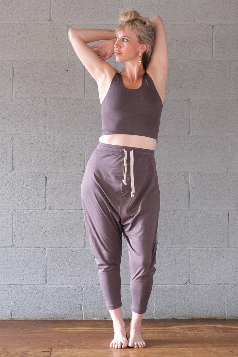 Soft Modal Harem Joggers - Image 2