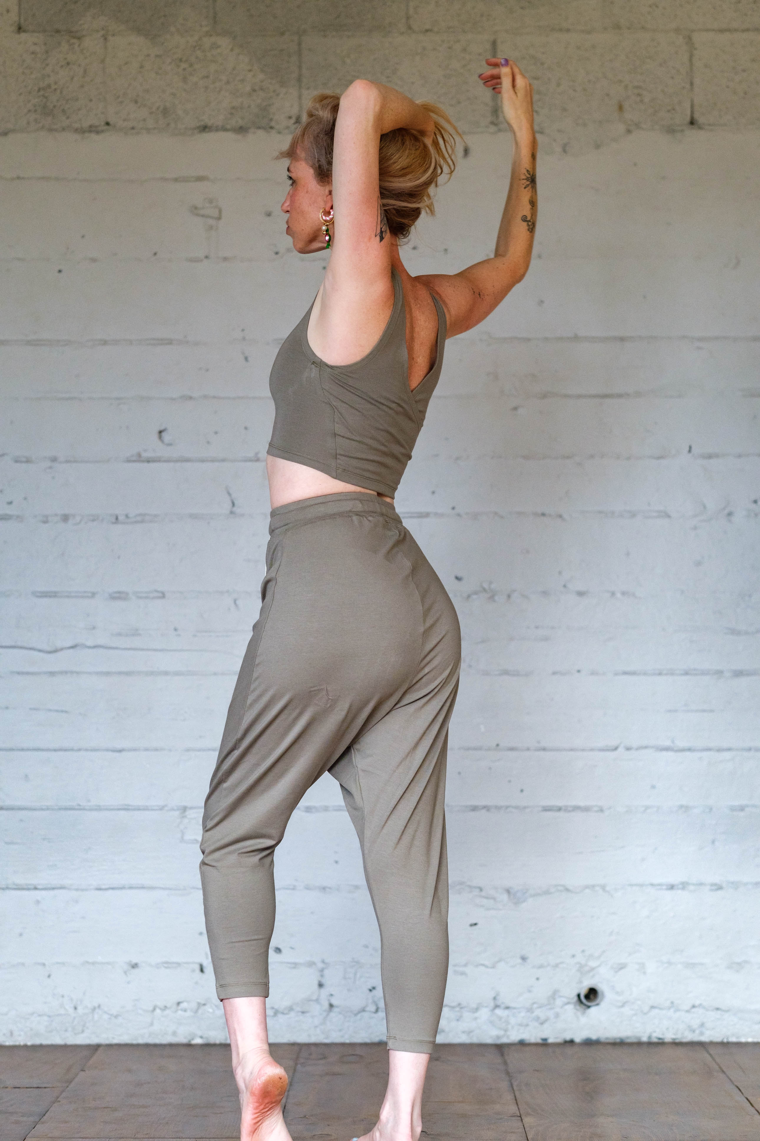 Soft Modal Harem Joggers
