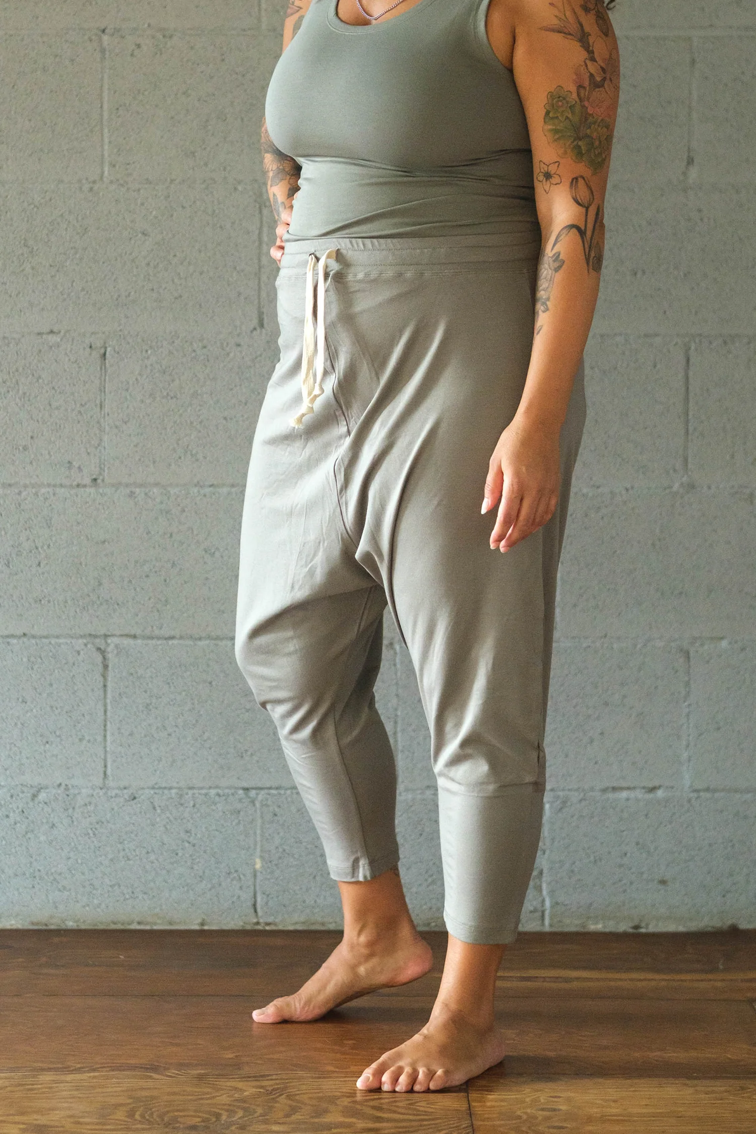 Soft Modal Harem Joggers - Image 4