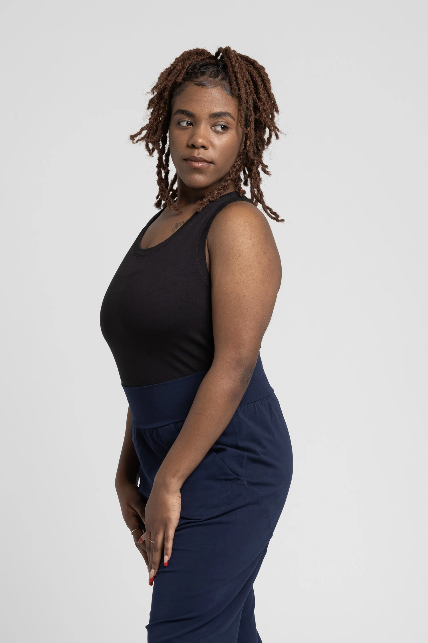 Soft Modal Racer Tank Top - Image 7