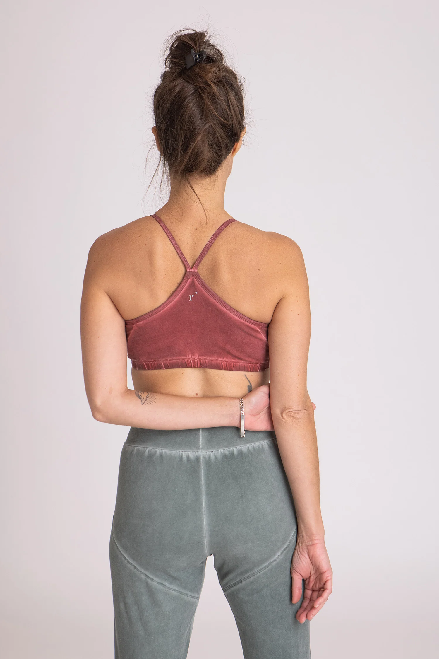 Stonewash Criss Cross Bra - Image 2
