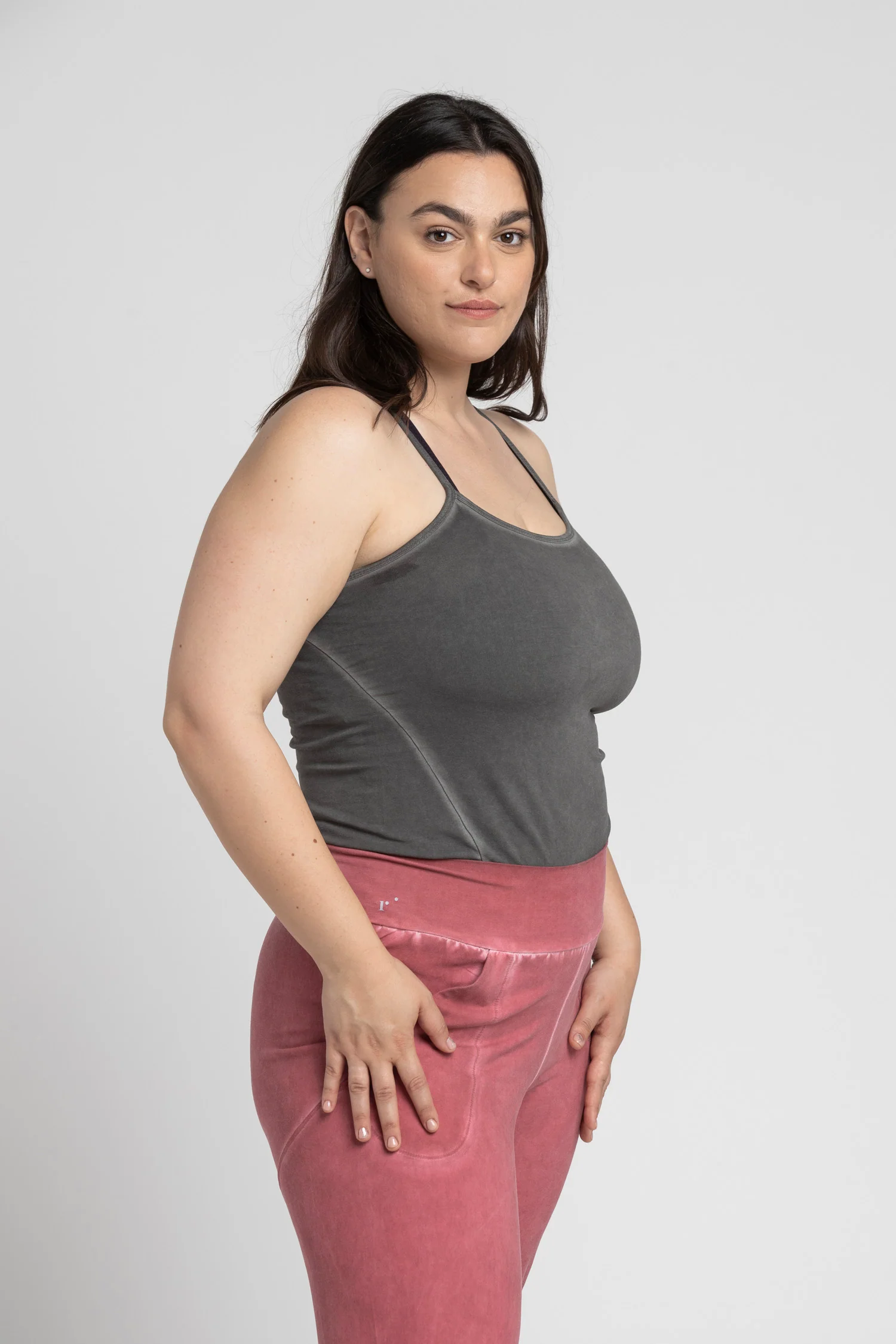 Stonewash Criss Cross Tank Top - Image 4