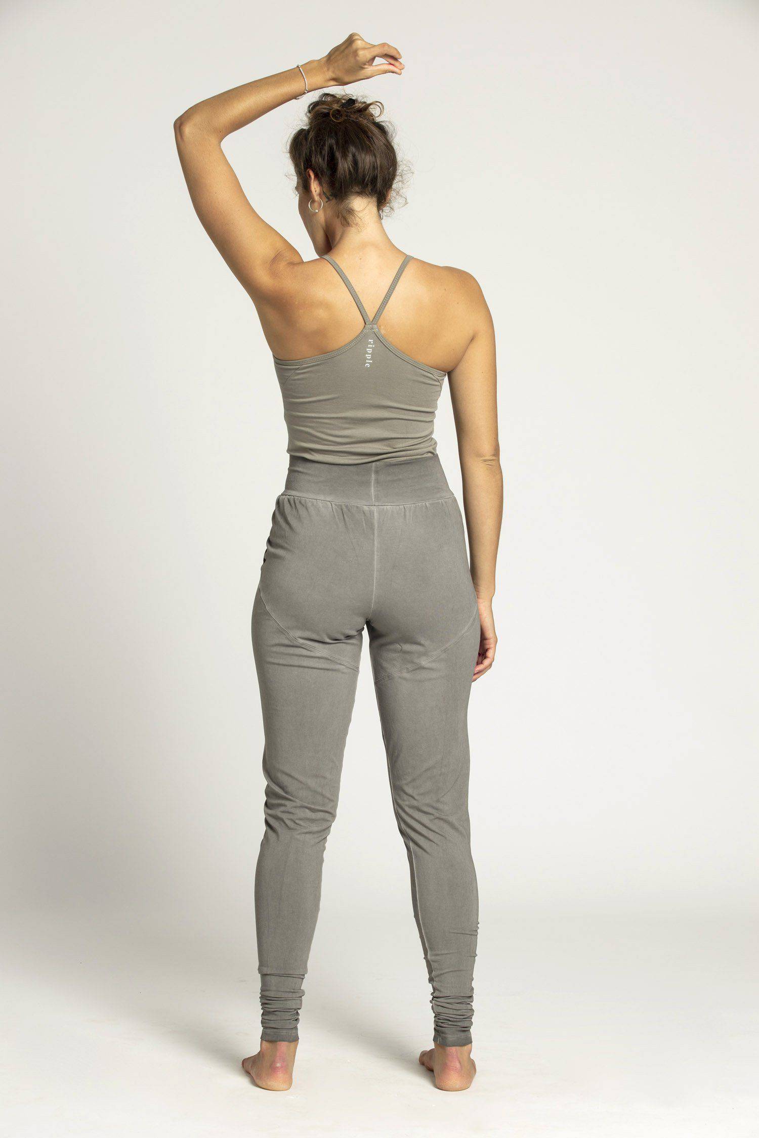 Stonewash Extra Long Slouchy Pants - Image 2