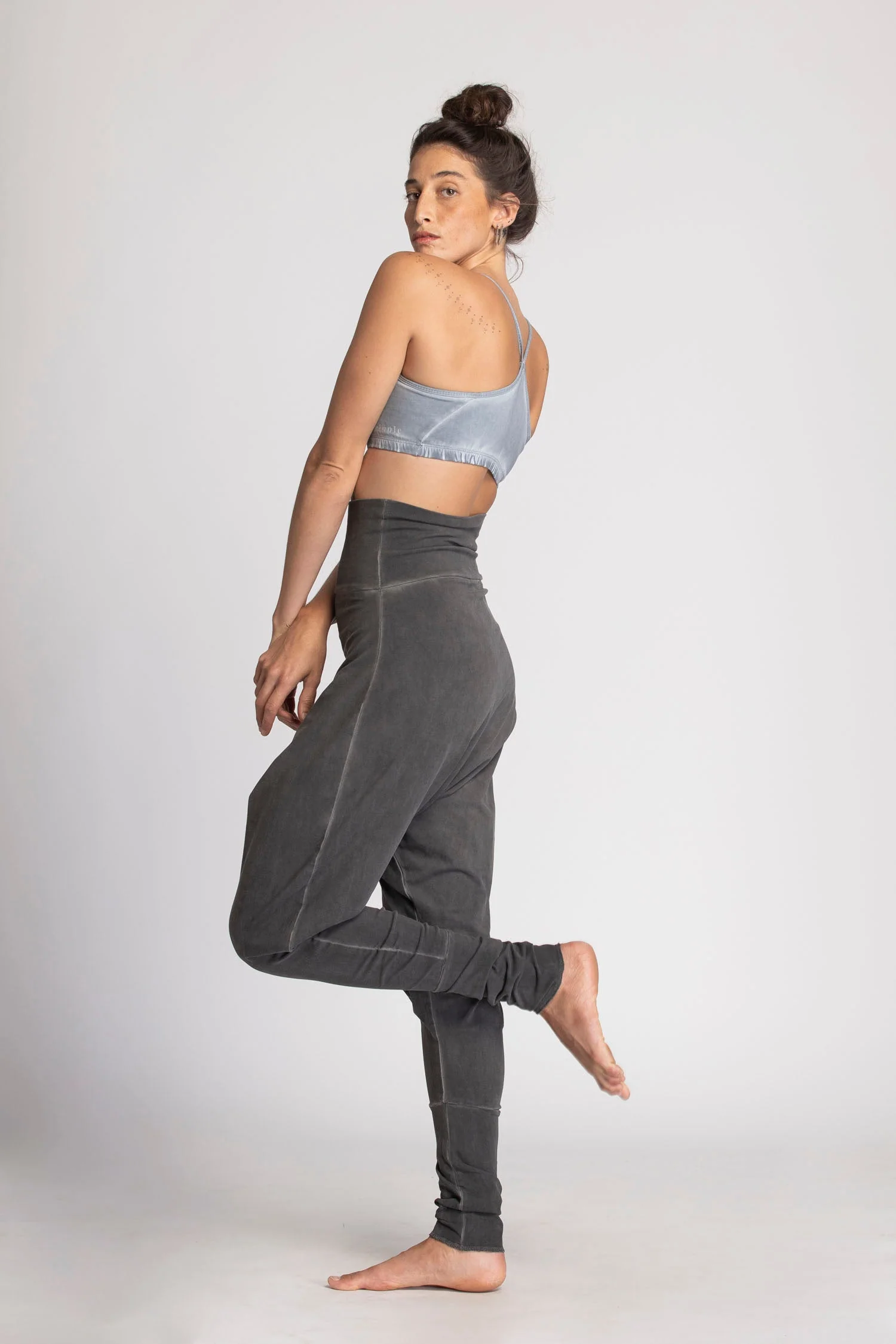 Stonewash Harem Pants - Image 3