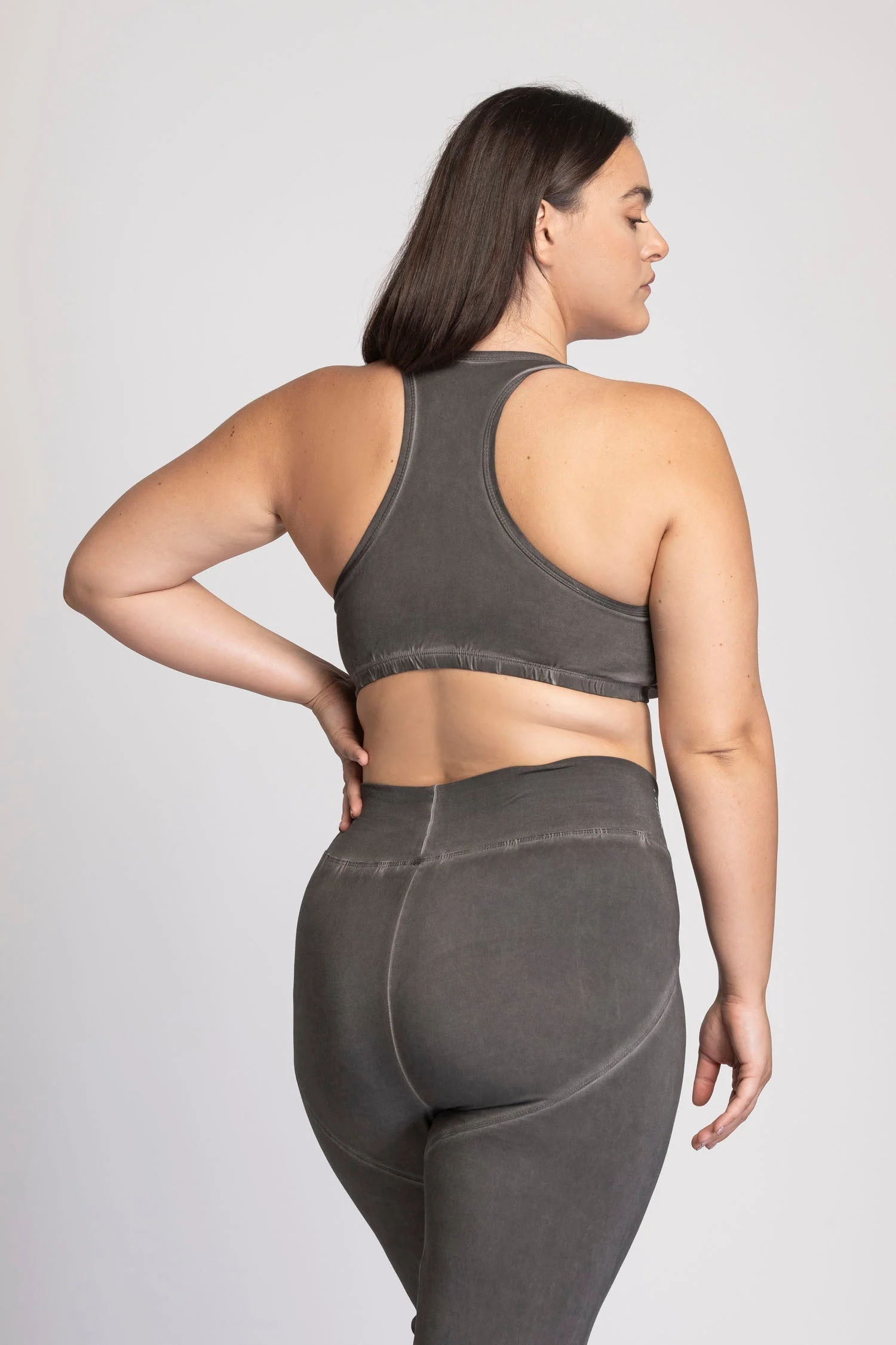 Stonewash Racer-Back Bra - Image 5
