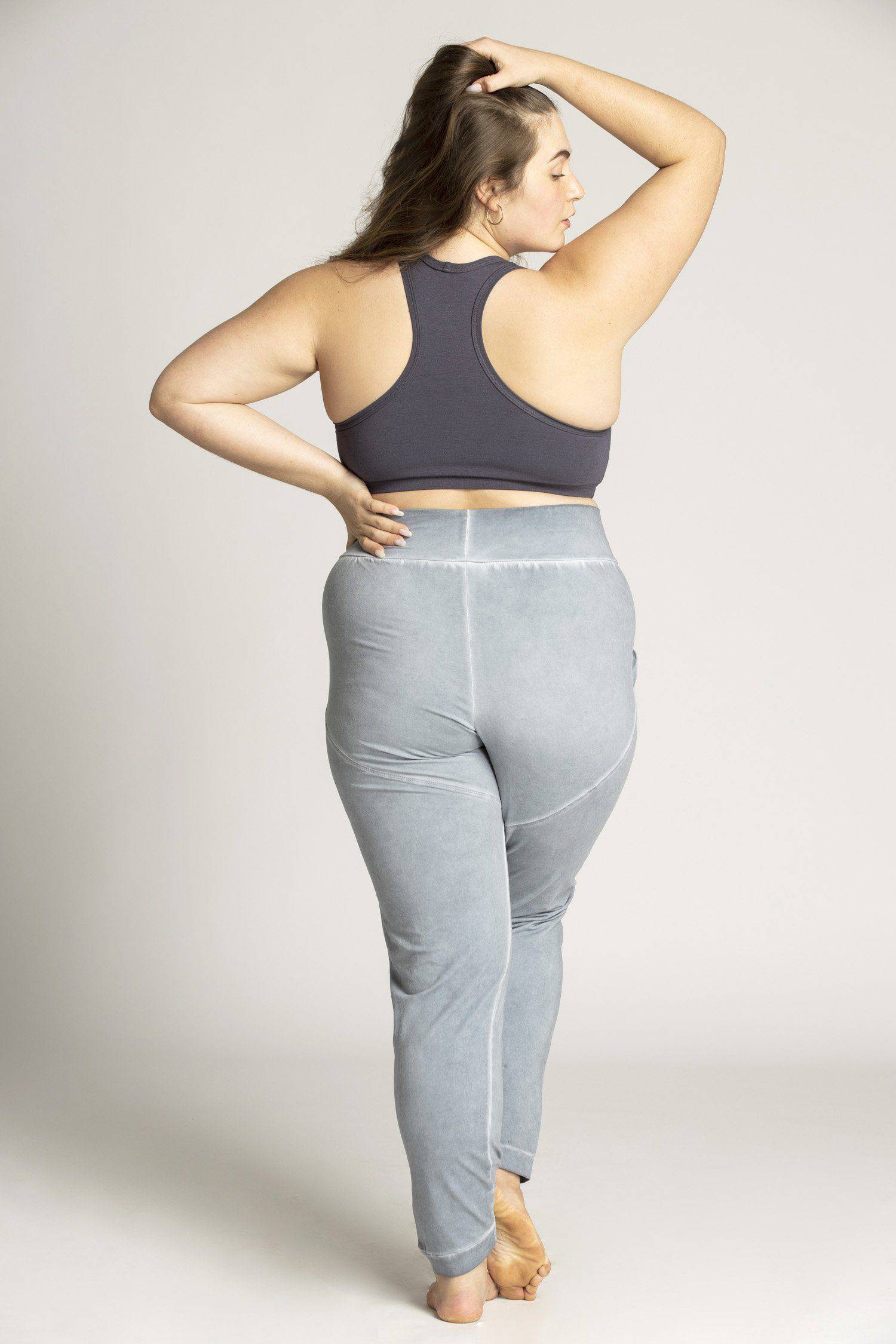 Stonewash Unisex Slouchy Yoga Pants - Image 4