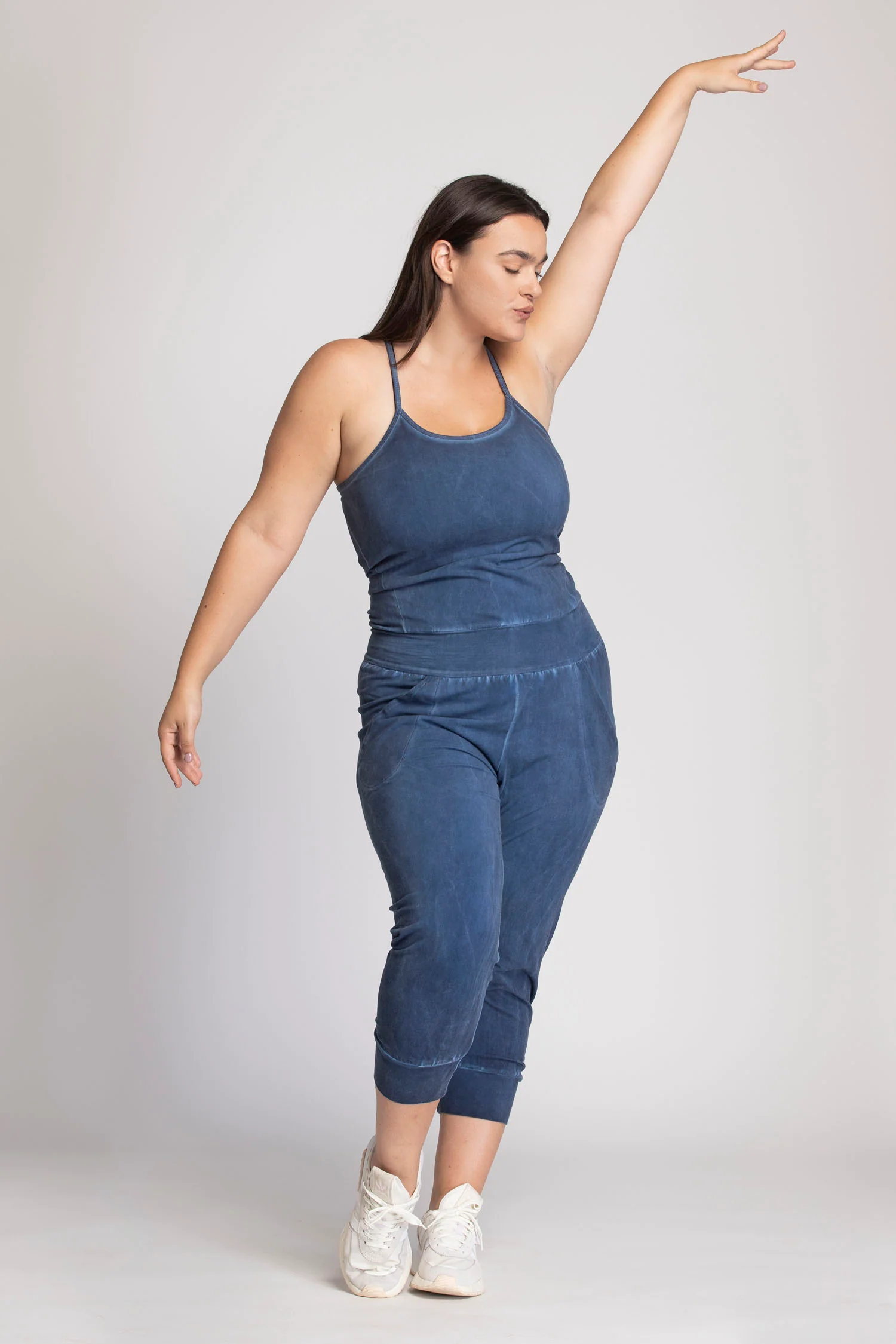 I'mPerfect Soft Stonewash Yoga Jumpsuit 50%off - Image 8