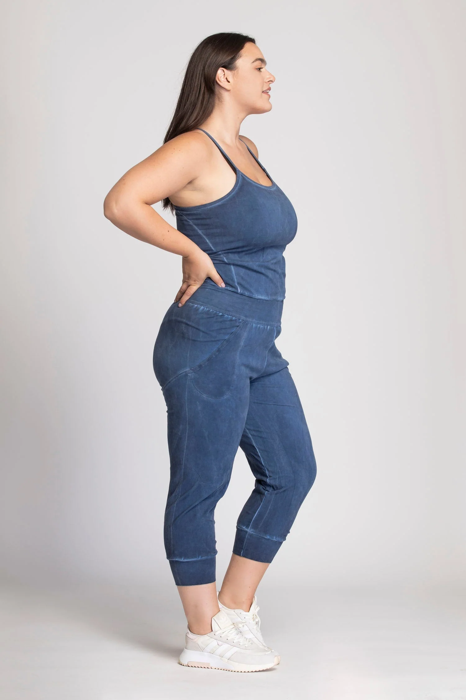 Stonewash Yoga Jumpsuit - Image 6