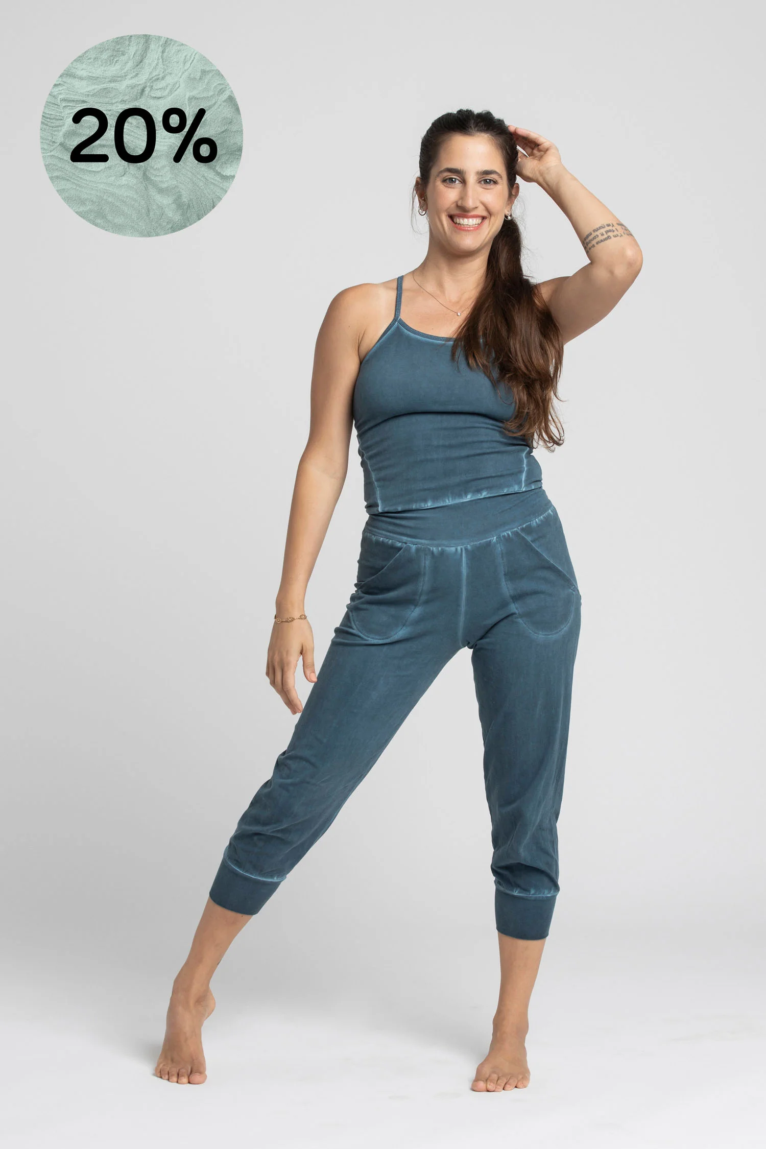 Stonewash Yoga Jumpsuit - Image 7