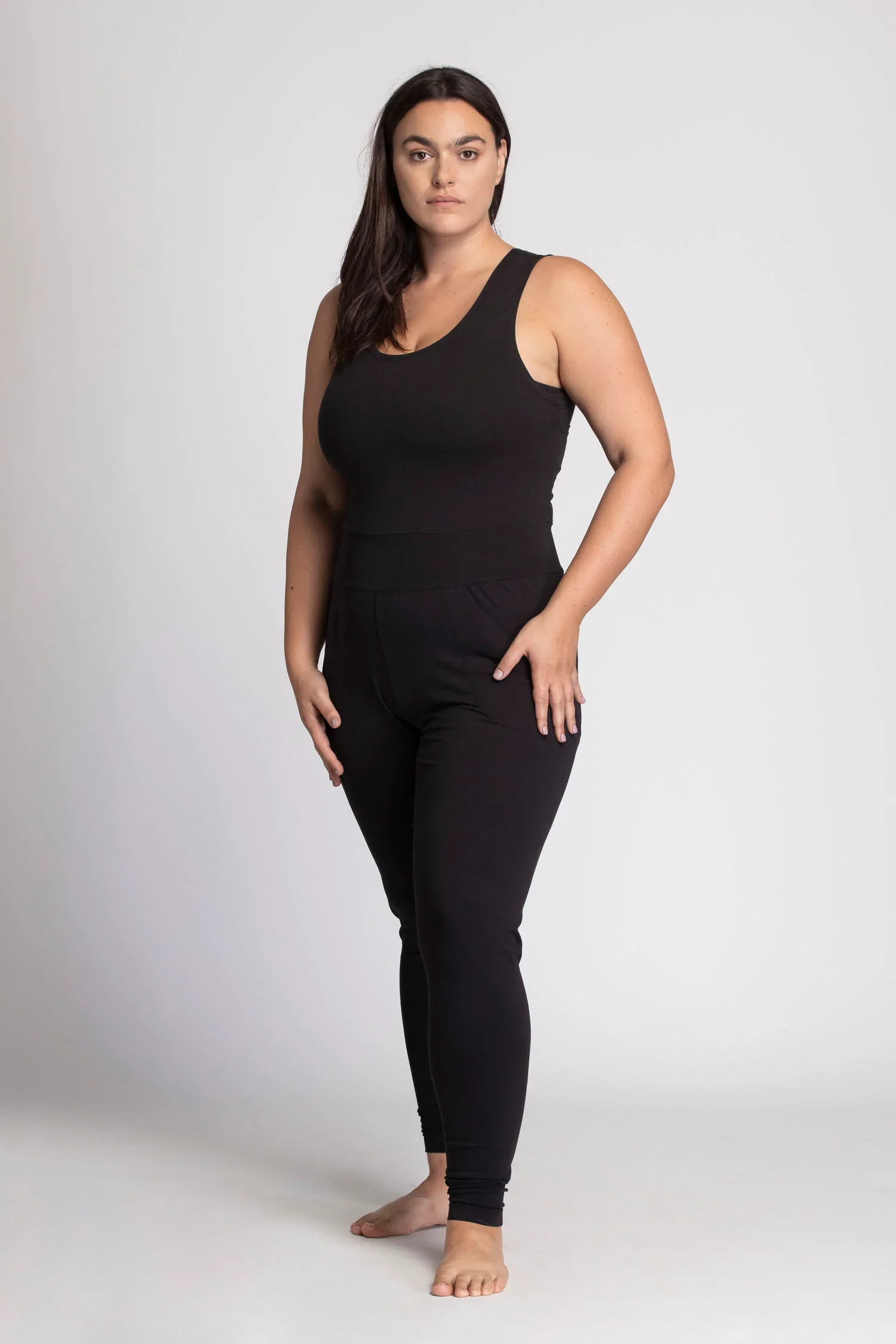 V Back Jumpsuit - Image 3